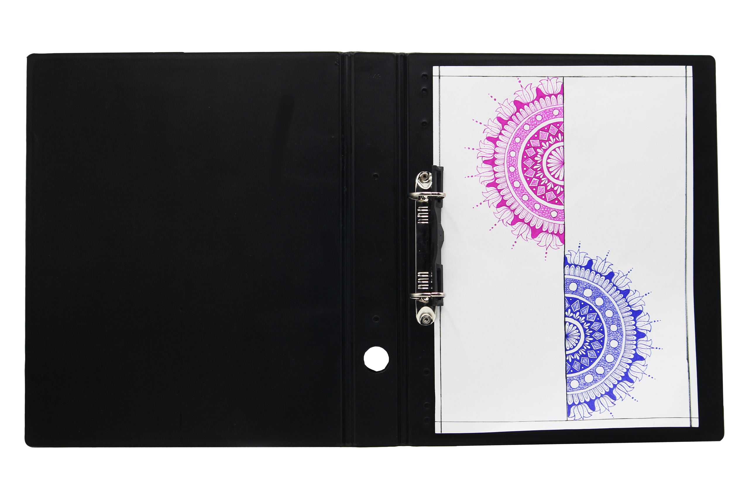 Keny Moulded Ring Binder File | 2D 25 mm Clip | Heavy-Duty File | A4 Size