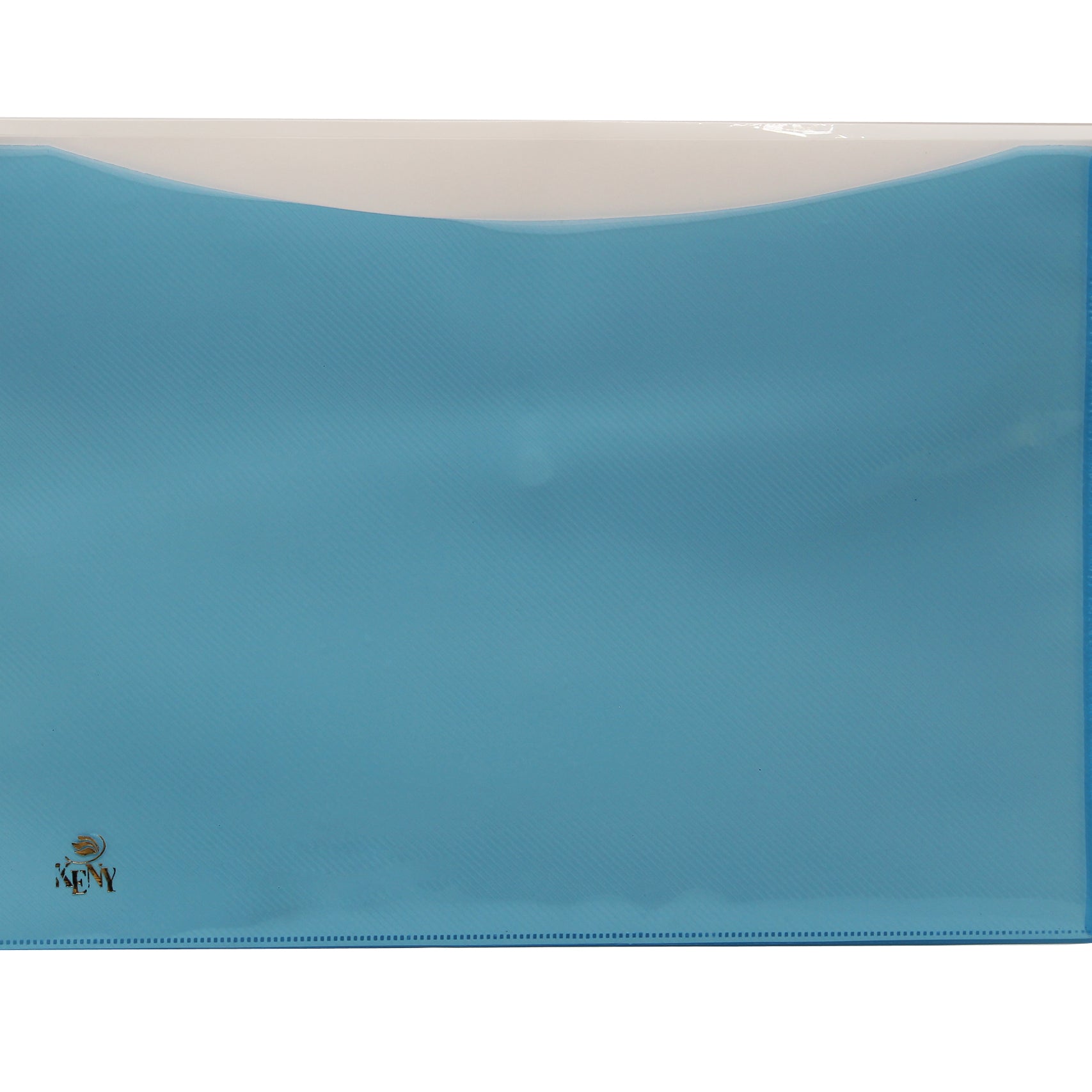 Keny My Clear Bag | Envelope Button File with Back Pocket | FC Size