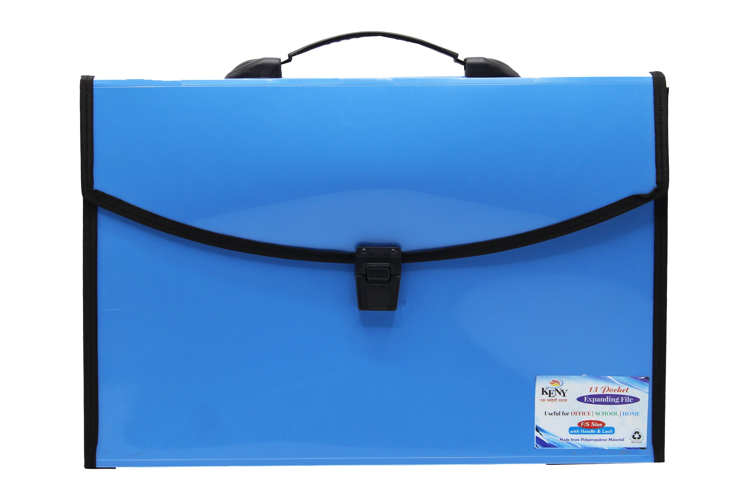 Keny Corporate Expanding File | Piano File with 13 Pockets | FC Size