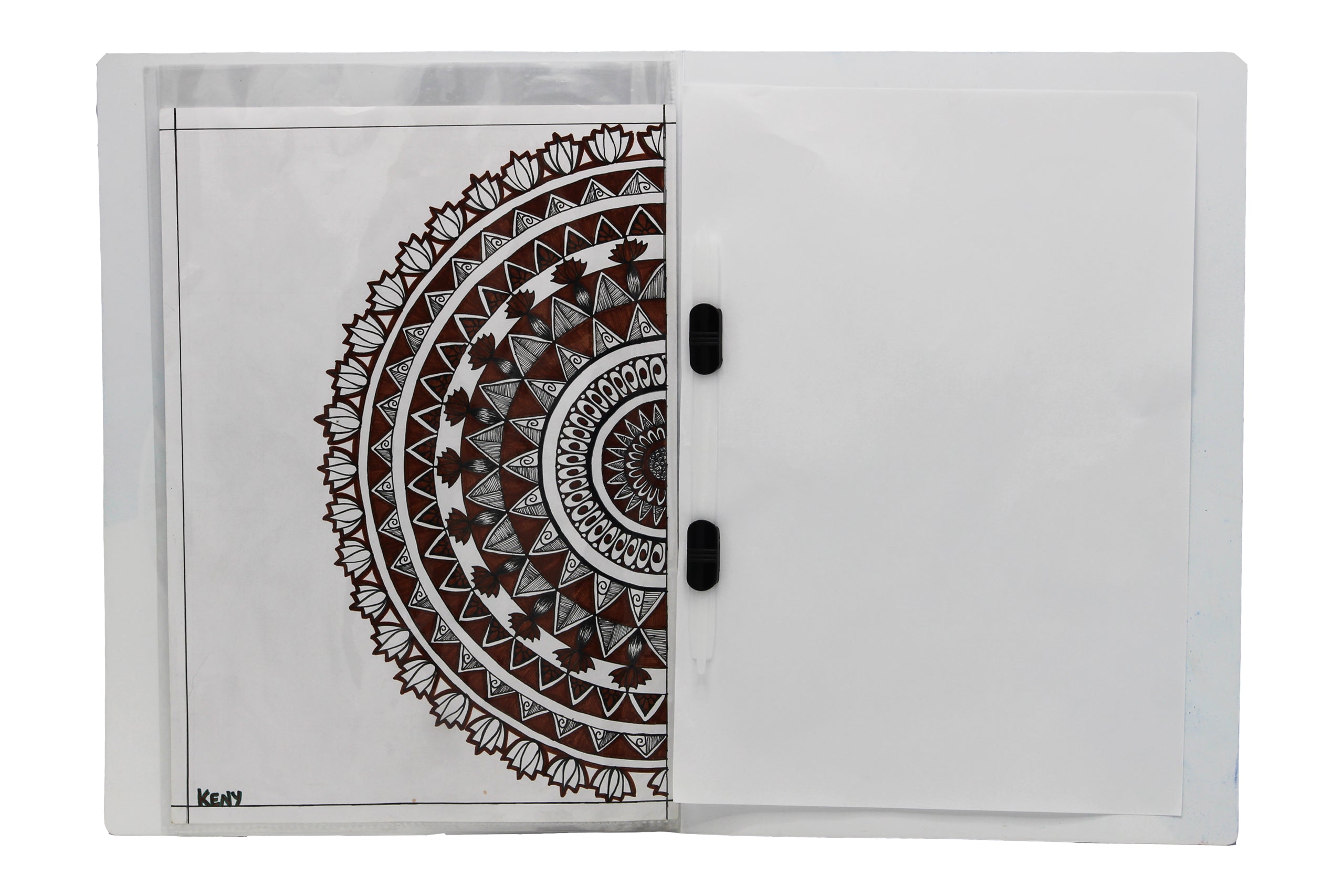 Keny LIC Policy Display File | 4 Pockets