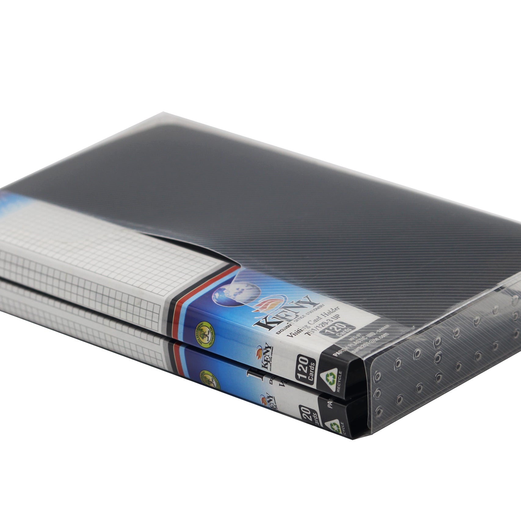 Keny Business Card Folder | 4 Card Slots | 240 x 2 Pockets With Box