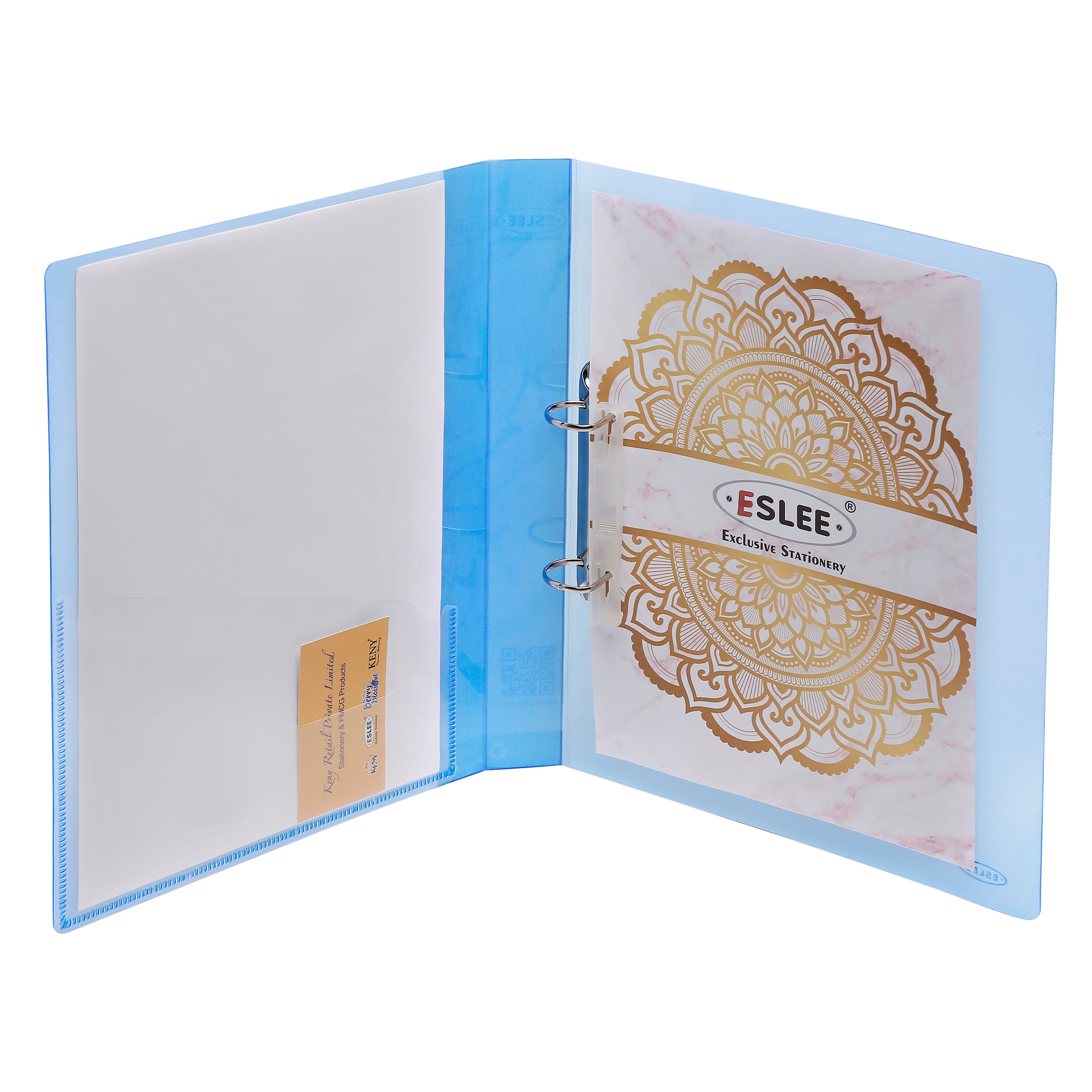 Eslee Crossline Ring Binder | 2 D 25 mm Clip | A4 Size