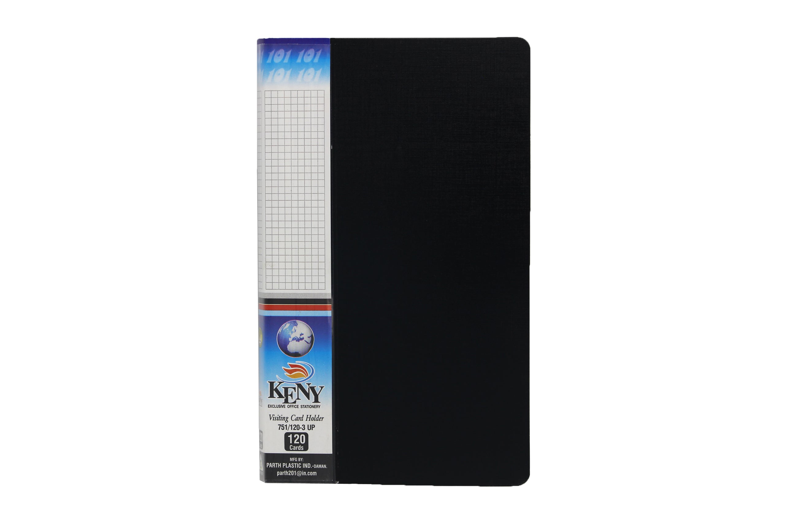 Keny Business Card Folder | 4 Card Slots | 240 x 2 Pockets With Box