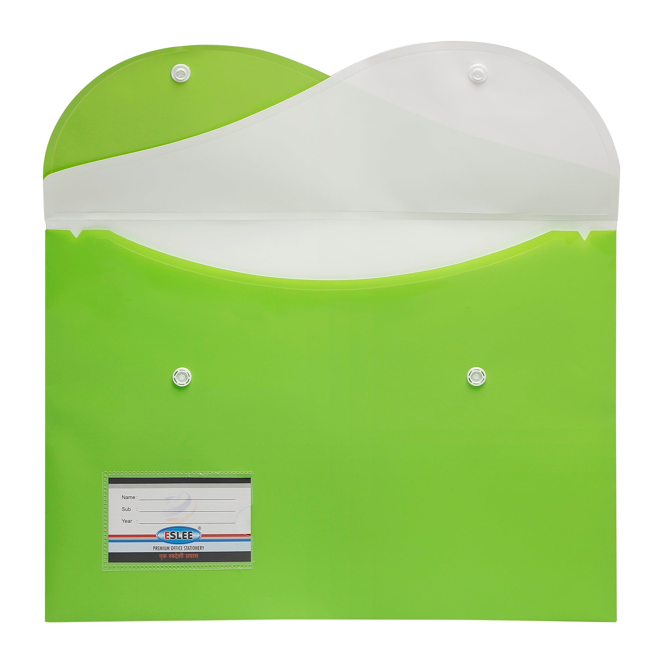Eslee Envelope File | With Dual Pocket | FC Size | Pack of 10
