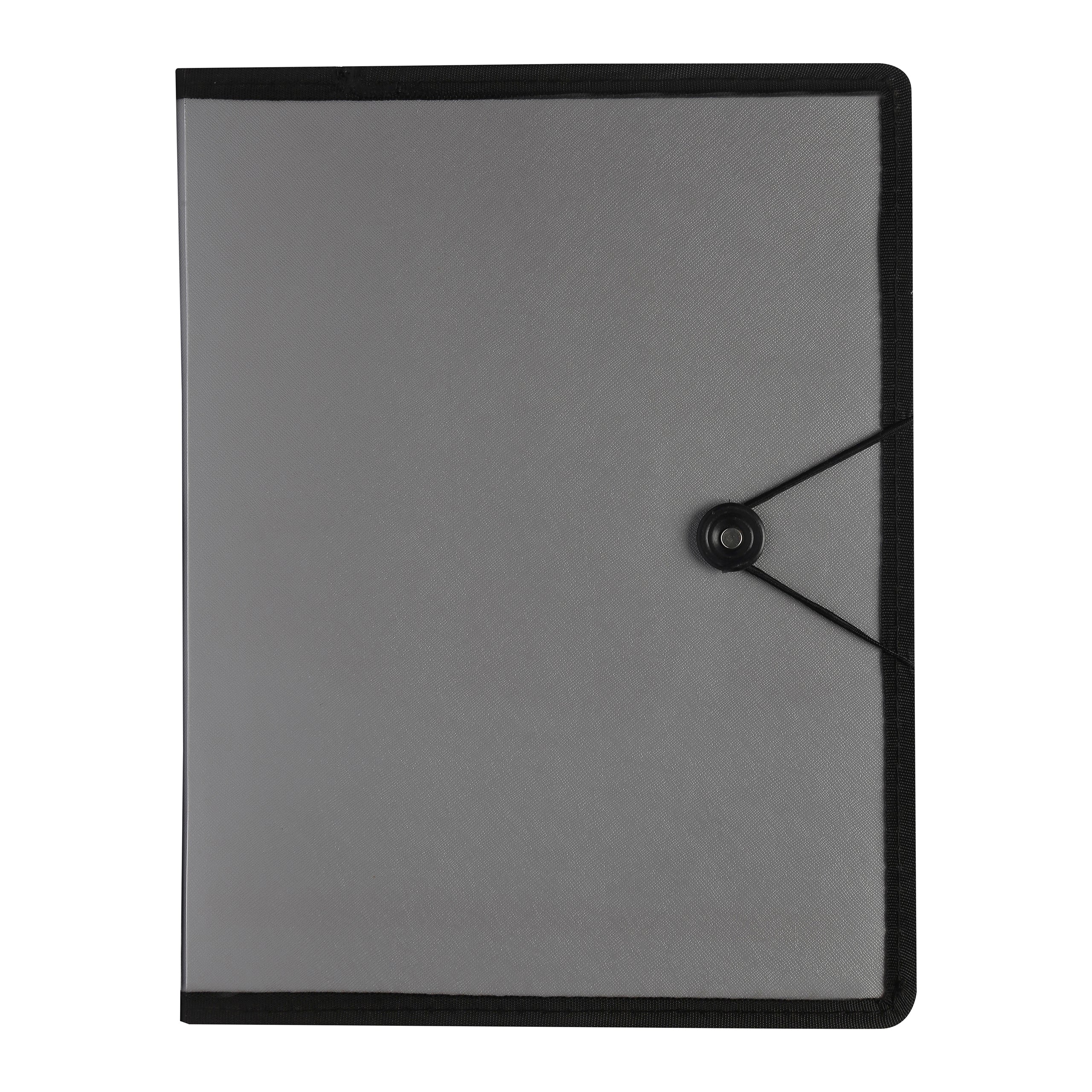 Eslee Metallic Conference File | Pad & Elastic Button | A4 Size
