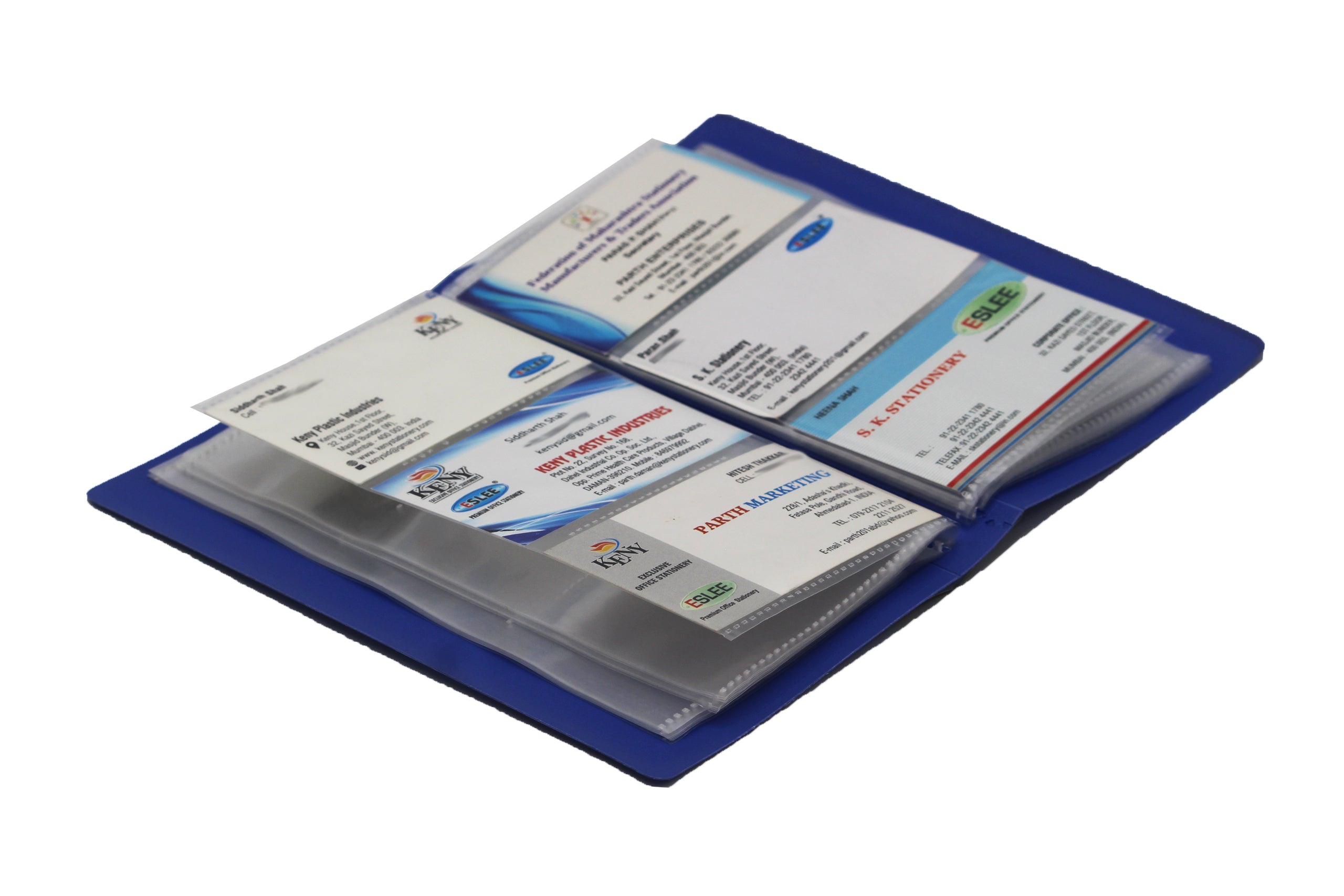 Eslee  Business Card Folder | 3 Card Slots | 240 Pockets