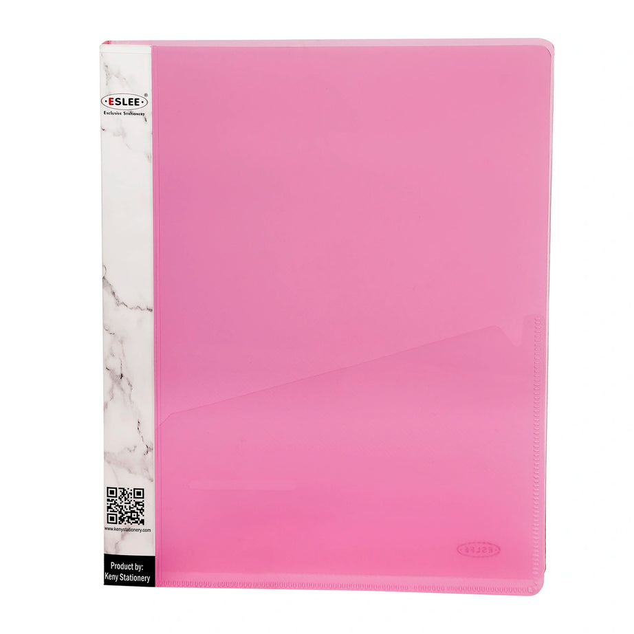 Eslee Presentation File | Report File | Best for FC / FS / Foolscap / Legal Size Paper | Straightline Texture | Eco Clip / Punch Clip | (ES12FC)