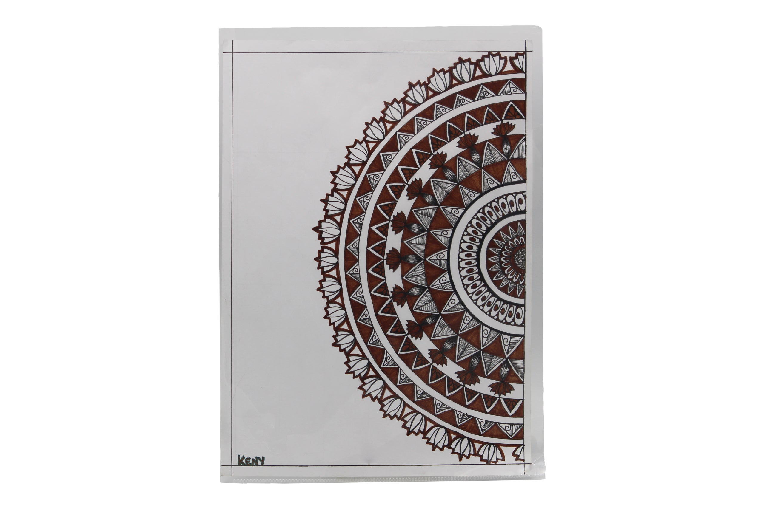 Keny L Folder | Standard Jackets | A4 Size | Pack of 20