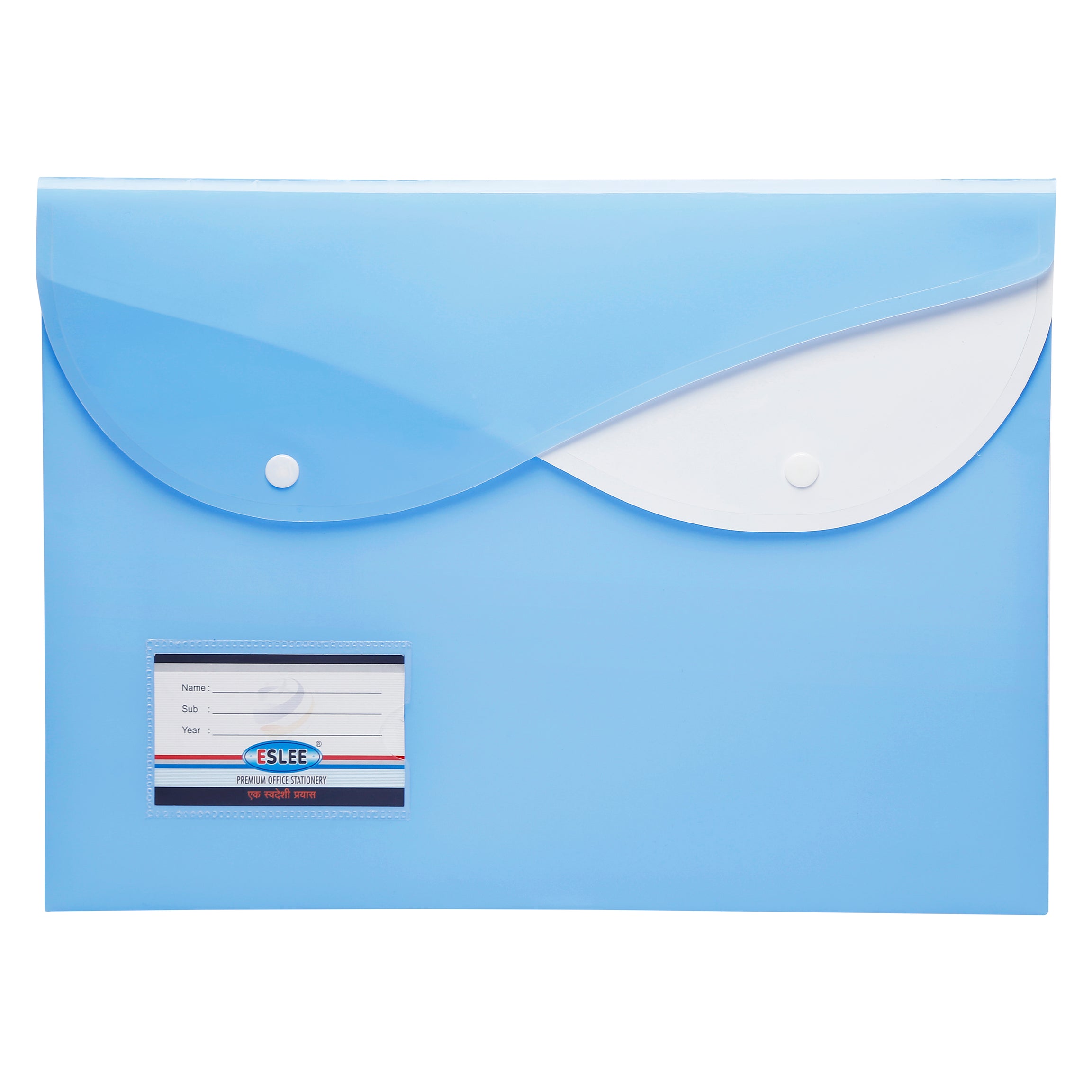 Eslee Envelope File | With Dual Pocket | FC Size | Pack of 10