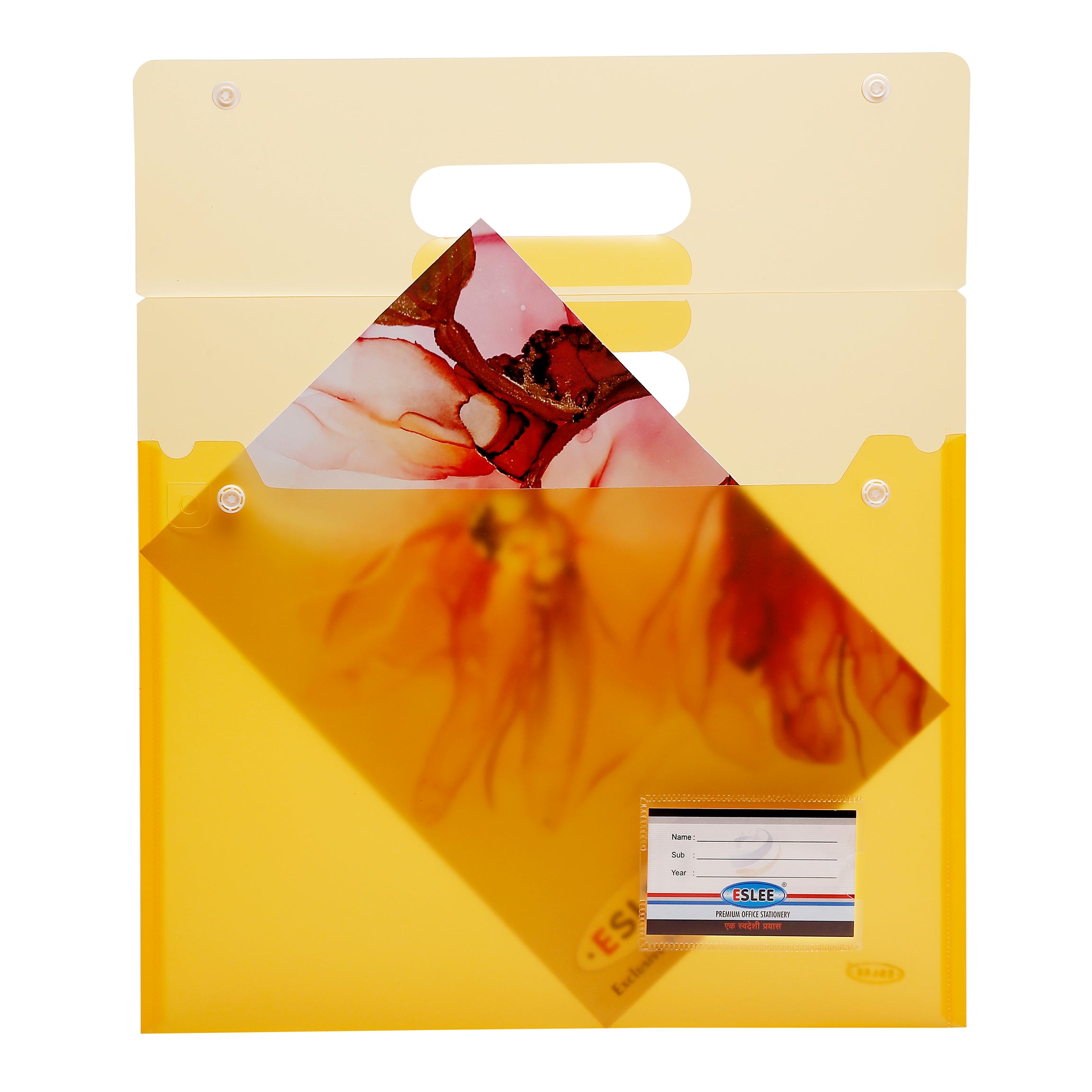 Eslee Envelope File | With Handle & Window | FC Size | Pack of 10