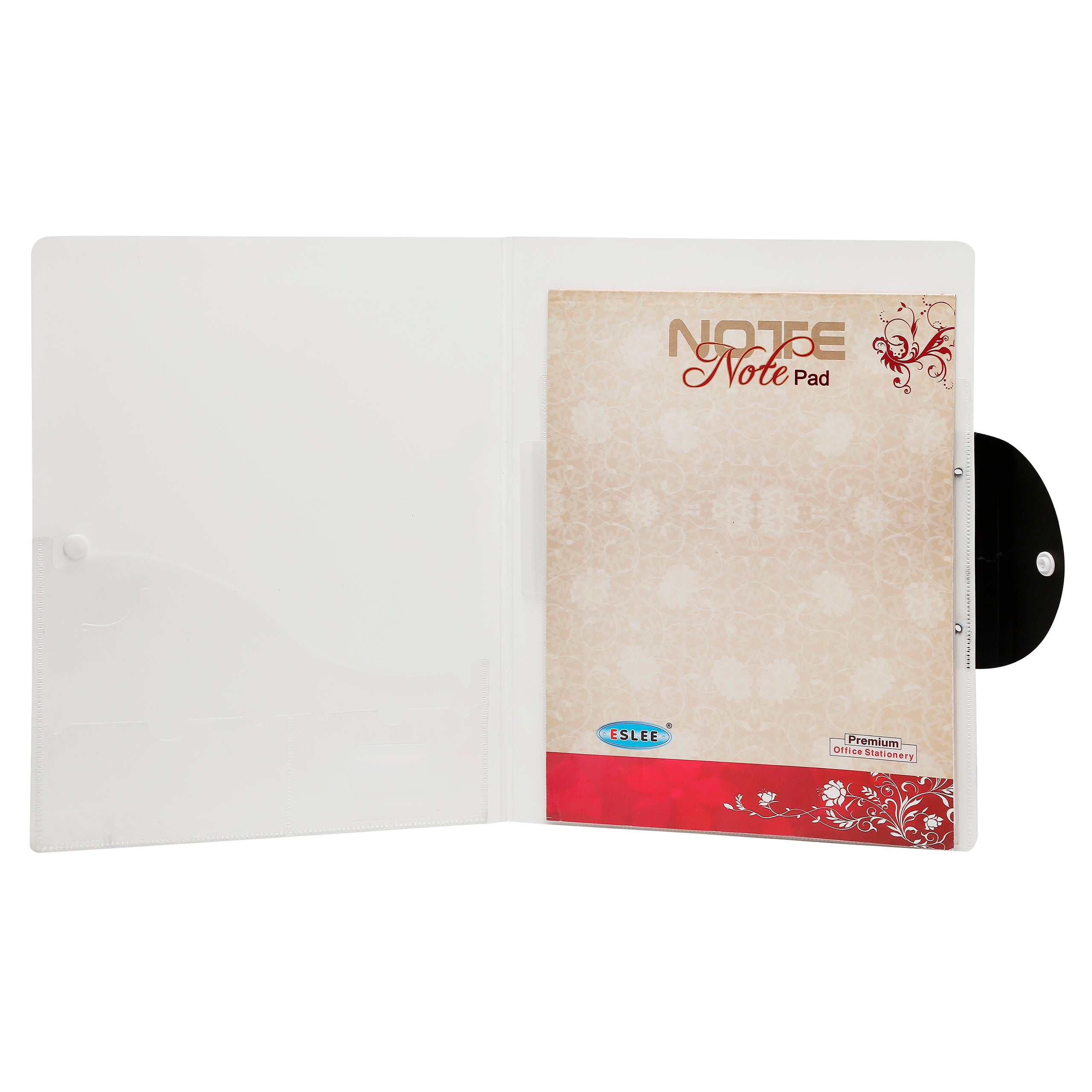 Eslee Rainbow Conference File | Pad & Button Flap | A4 Size