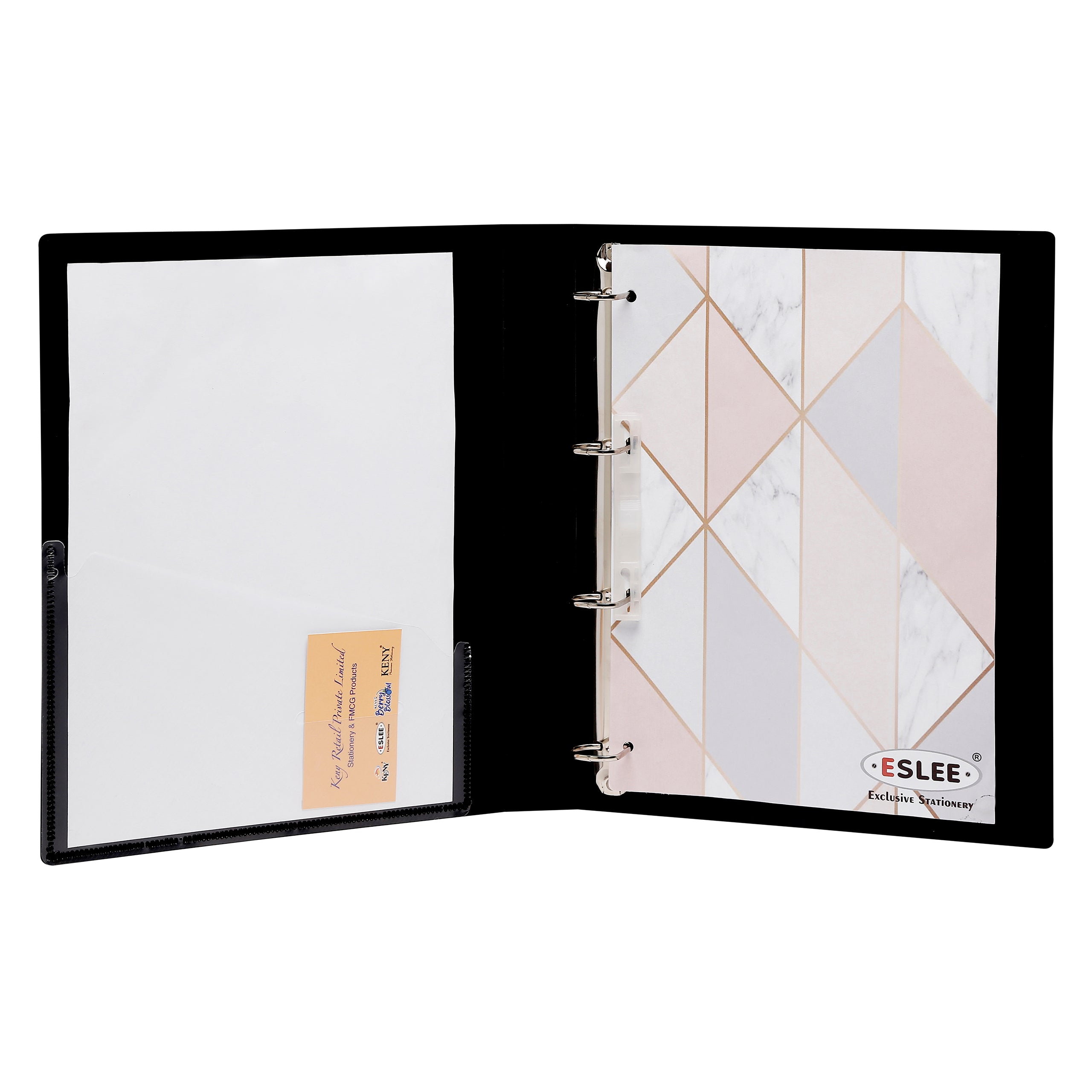 Eslee Ring Binder |  4 D 16 mm Clip | A4 Size