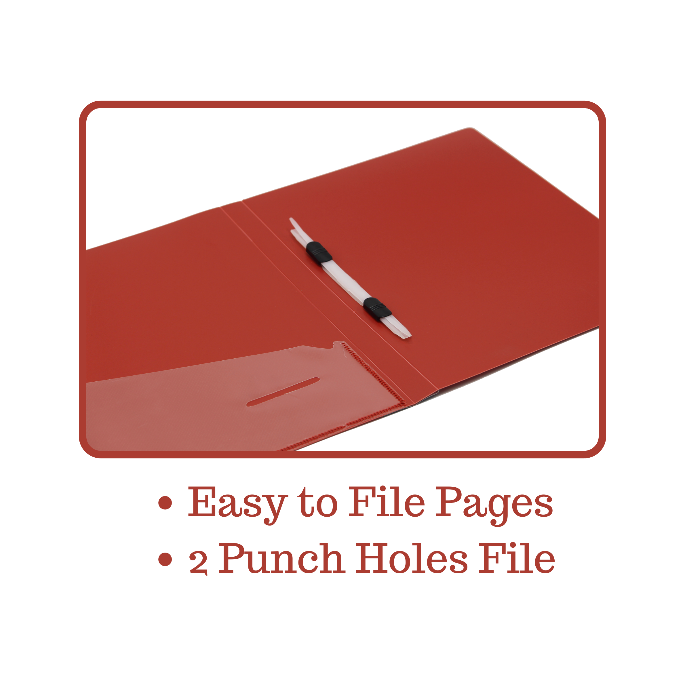 Keny Punchless Clip File | A4 Size