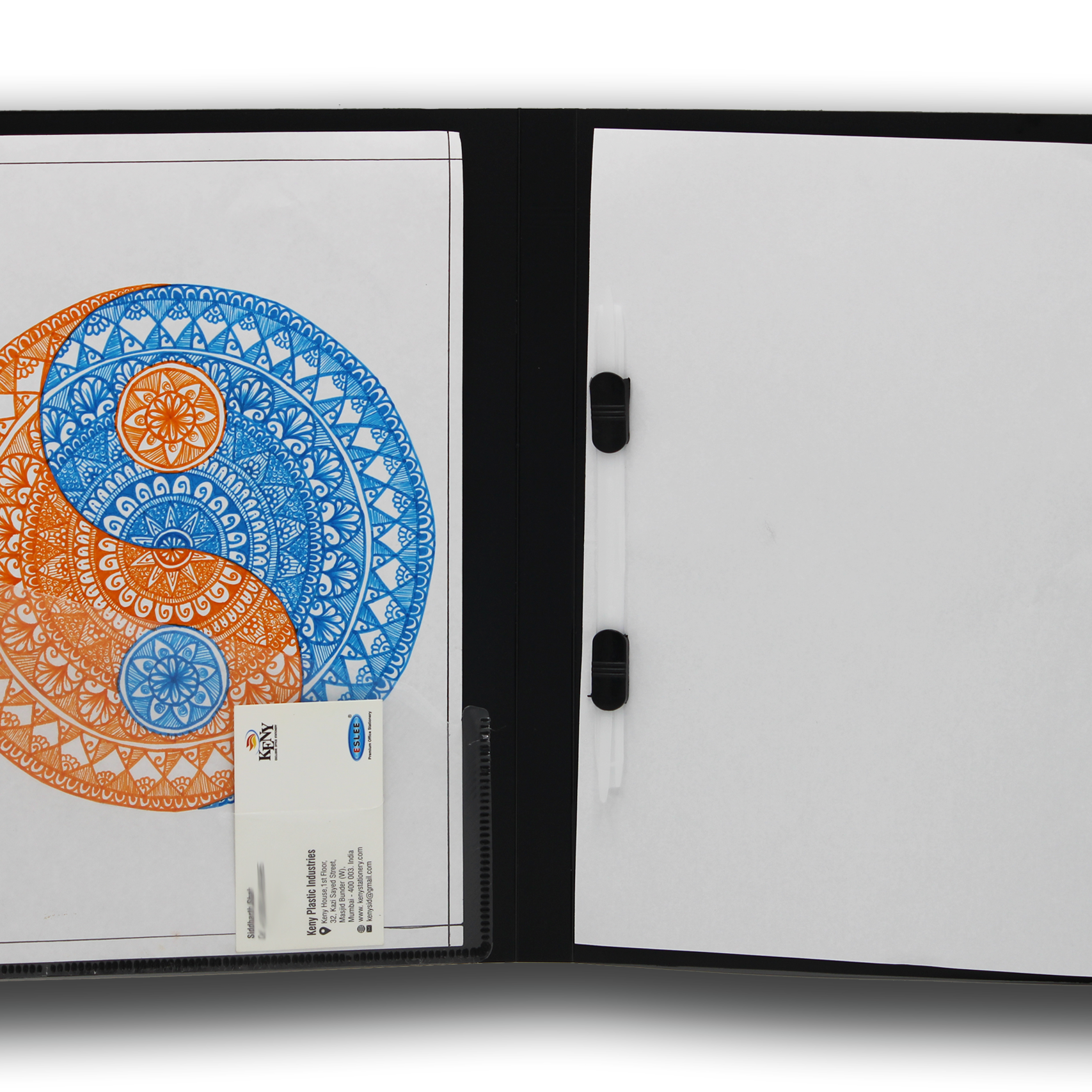 Keny Punchless Clip File | A4 Size