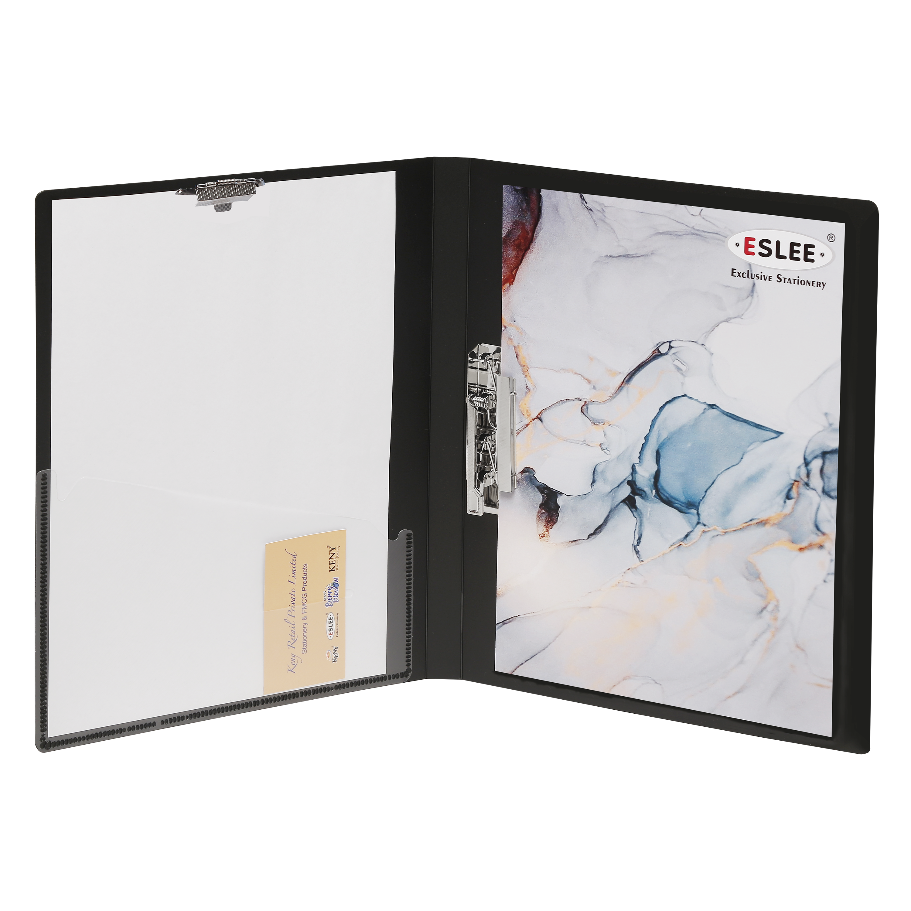 Eslee Double Clip File | Timex & Wire Clip | A4 Size