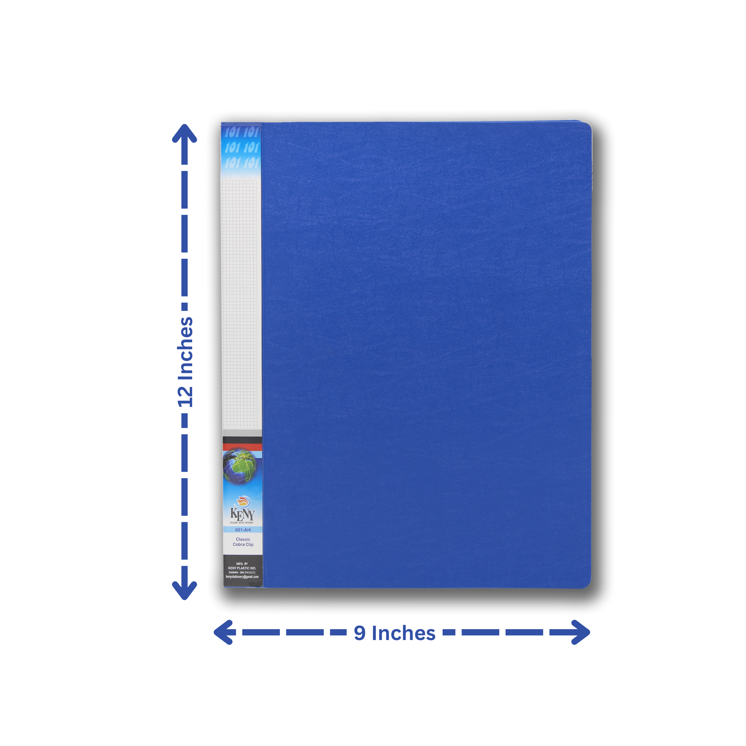 Keny Ring Binder File | 2D 25 mm Clip | Thin File | A4 Size
