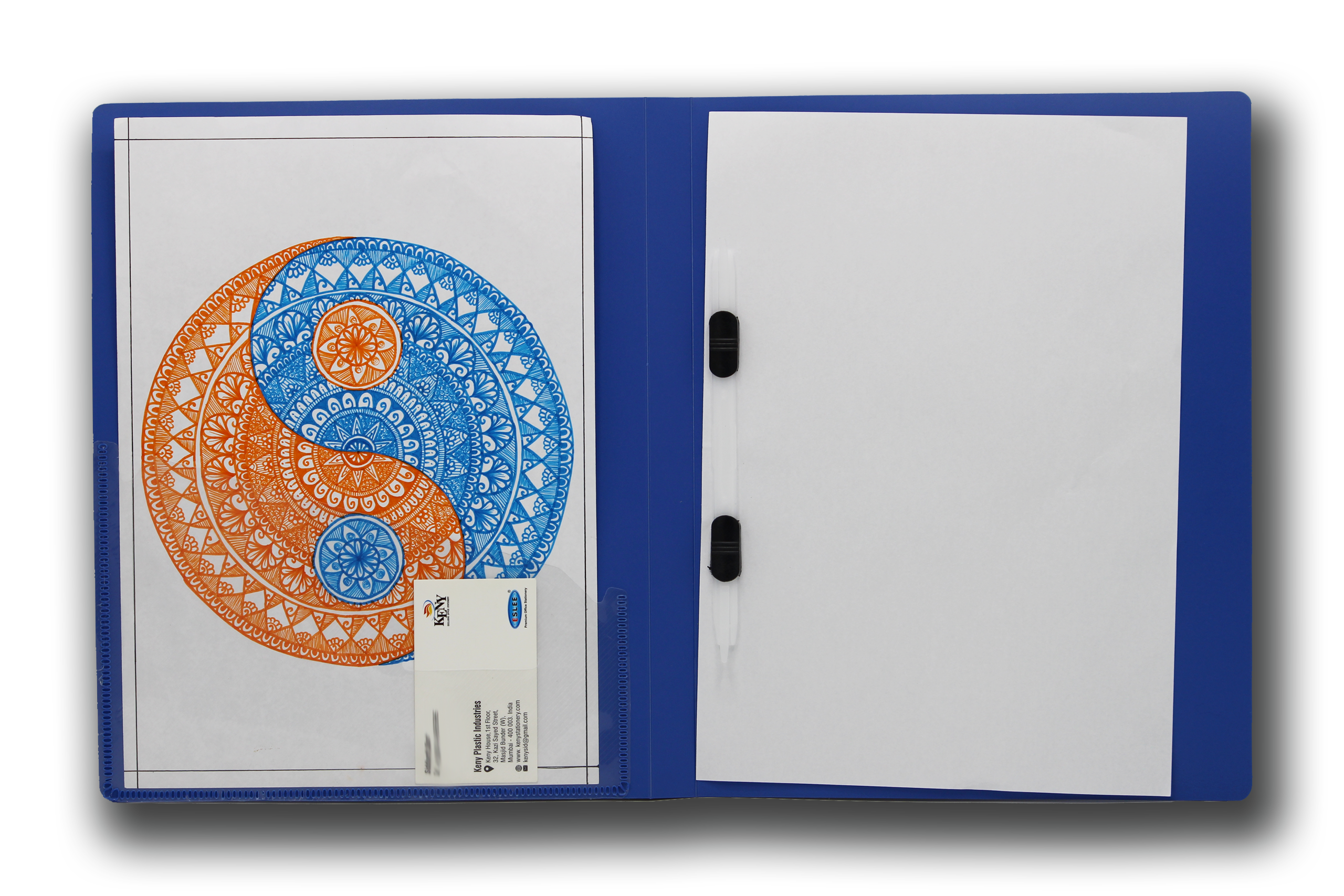 Keny Punchless Clip File | A4 Size