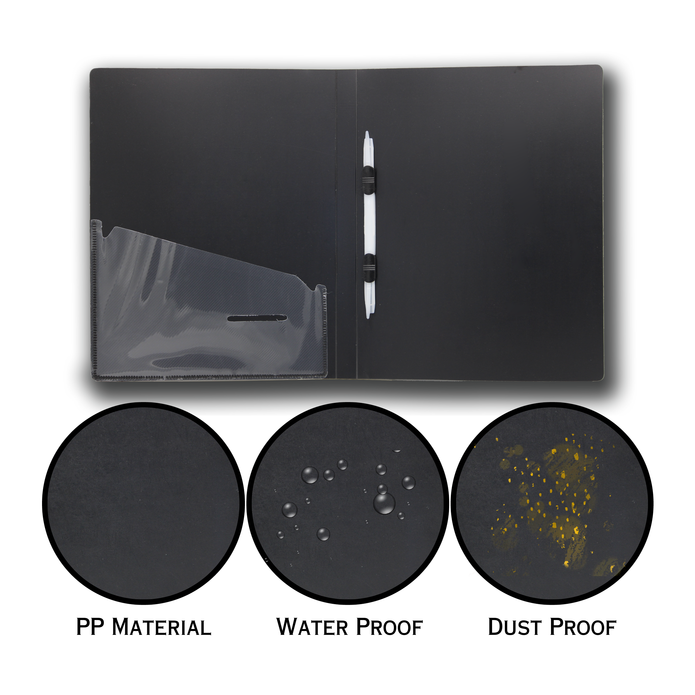 Keny Punchless Clip File | A4 Size