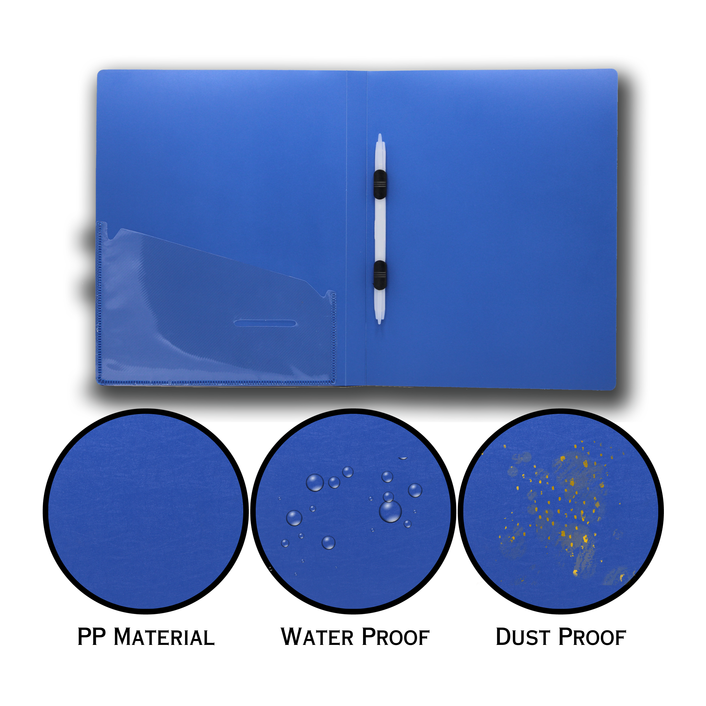 Keny Punchless Clip File | A4 Size