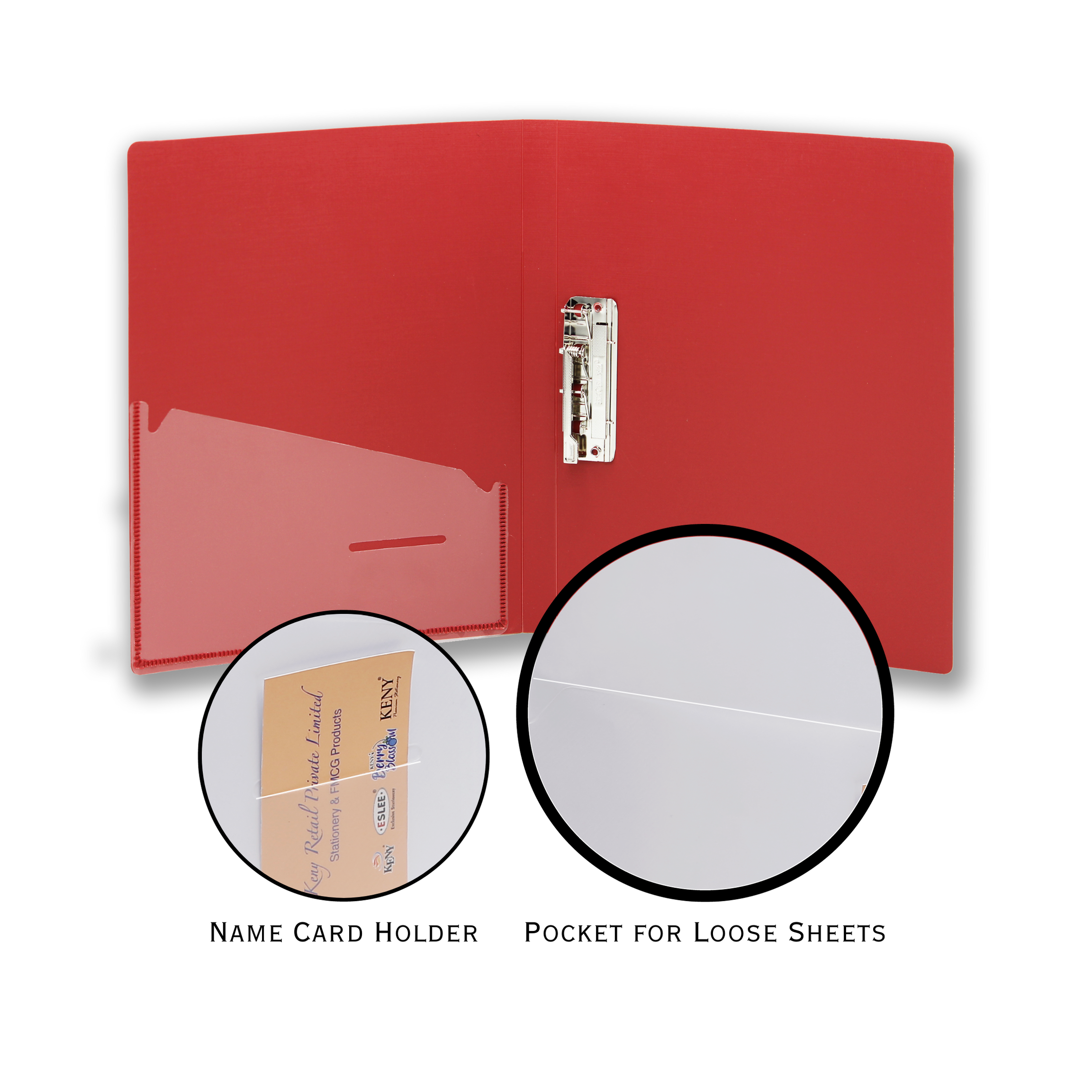 Keny Plastic Clip File | FC Size