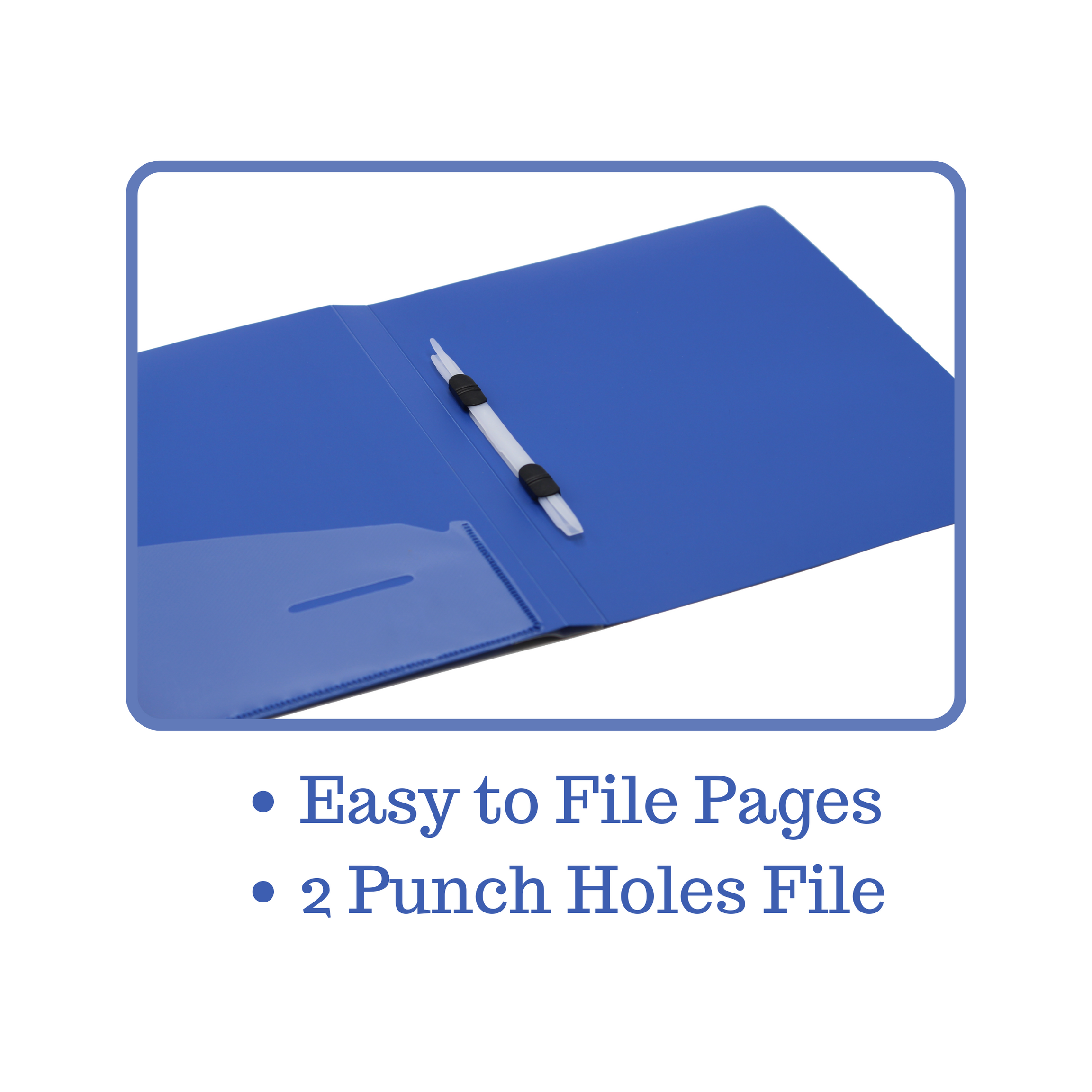 Keny Punchless Clip File | A4 Size