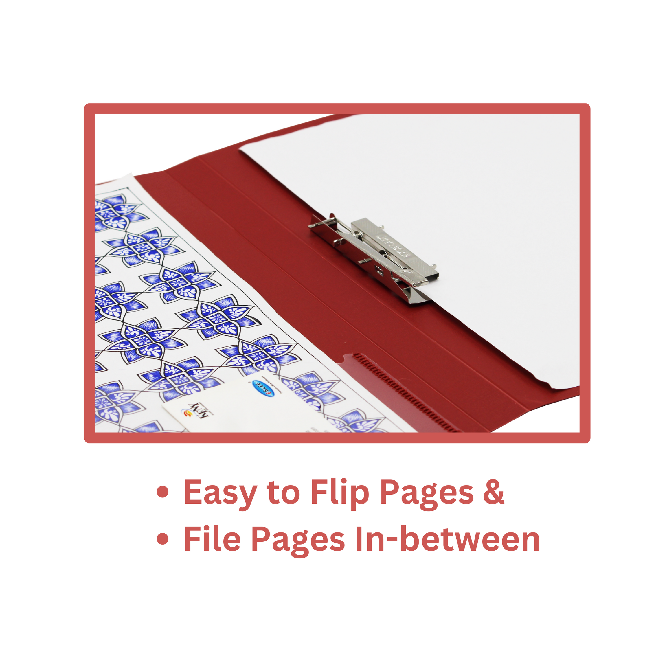 Keny Plastic Clip File | A4 Size