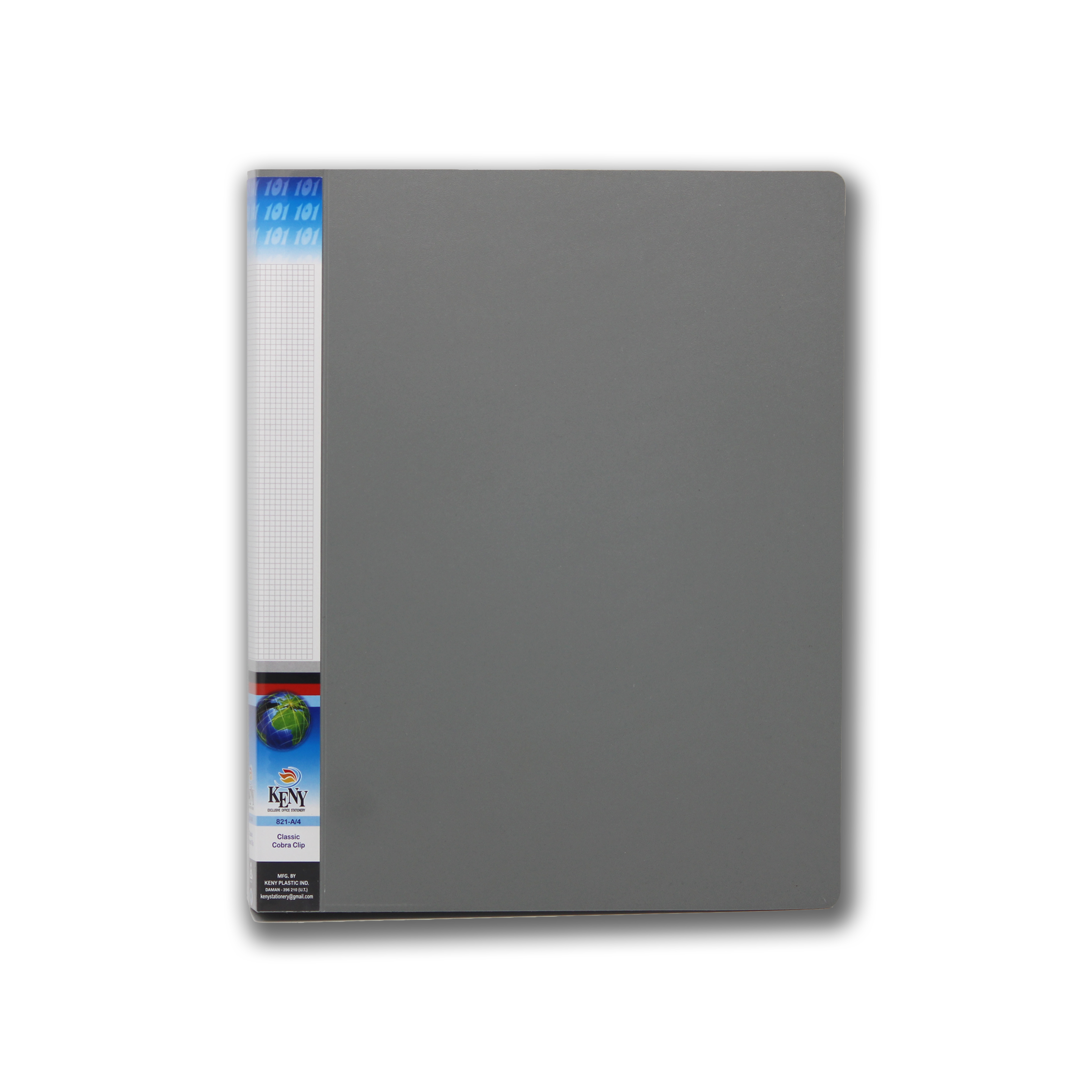 Keny Ring Binder File | 2D 25 mm Clip | Thin File | A4 Size