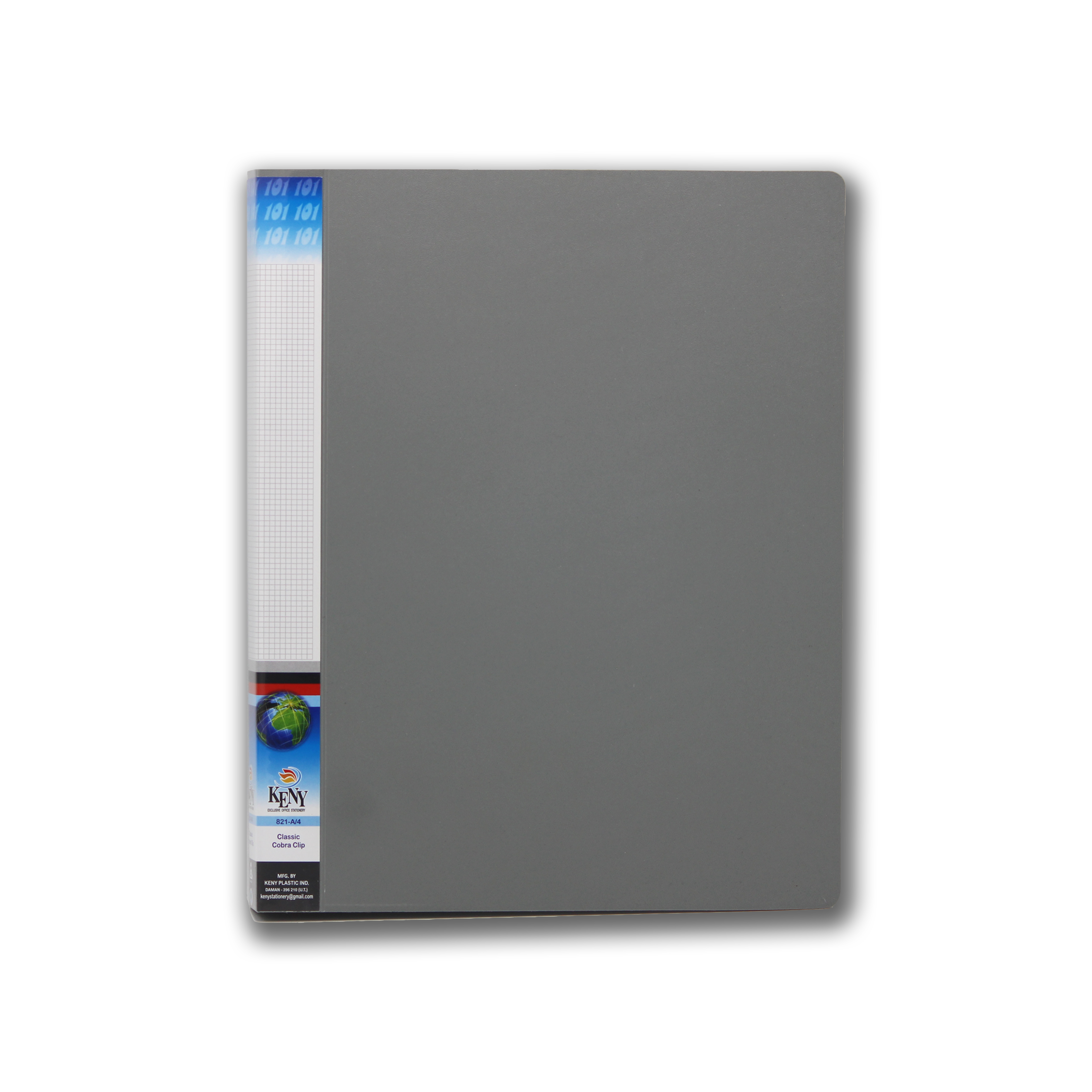 Keny Ring Binder File | 2D 25 mm Clip | Thin File | A4 Size