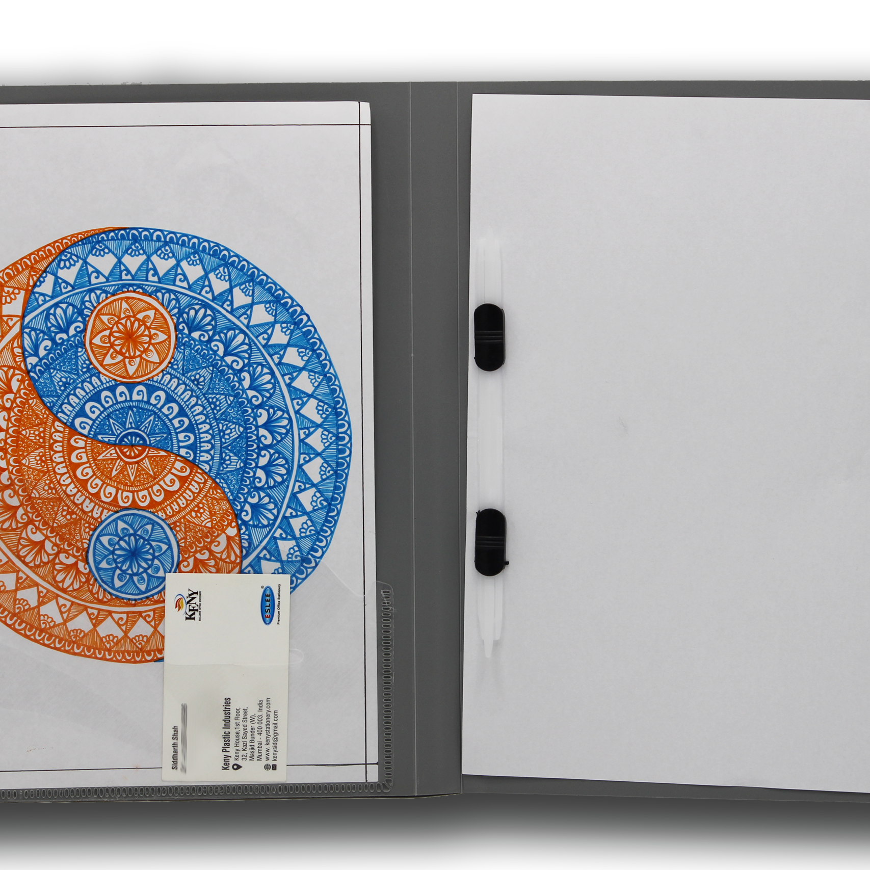 Keny Punchless Clip File | A4 Size