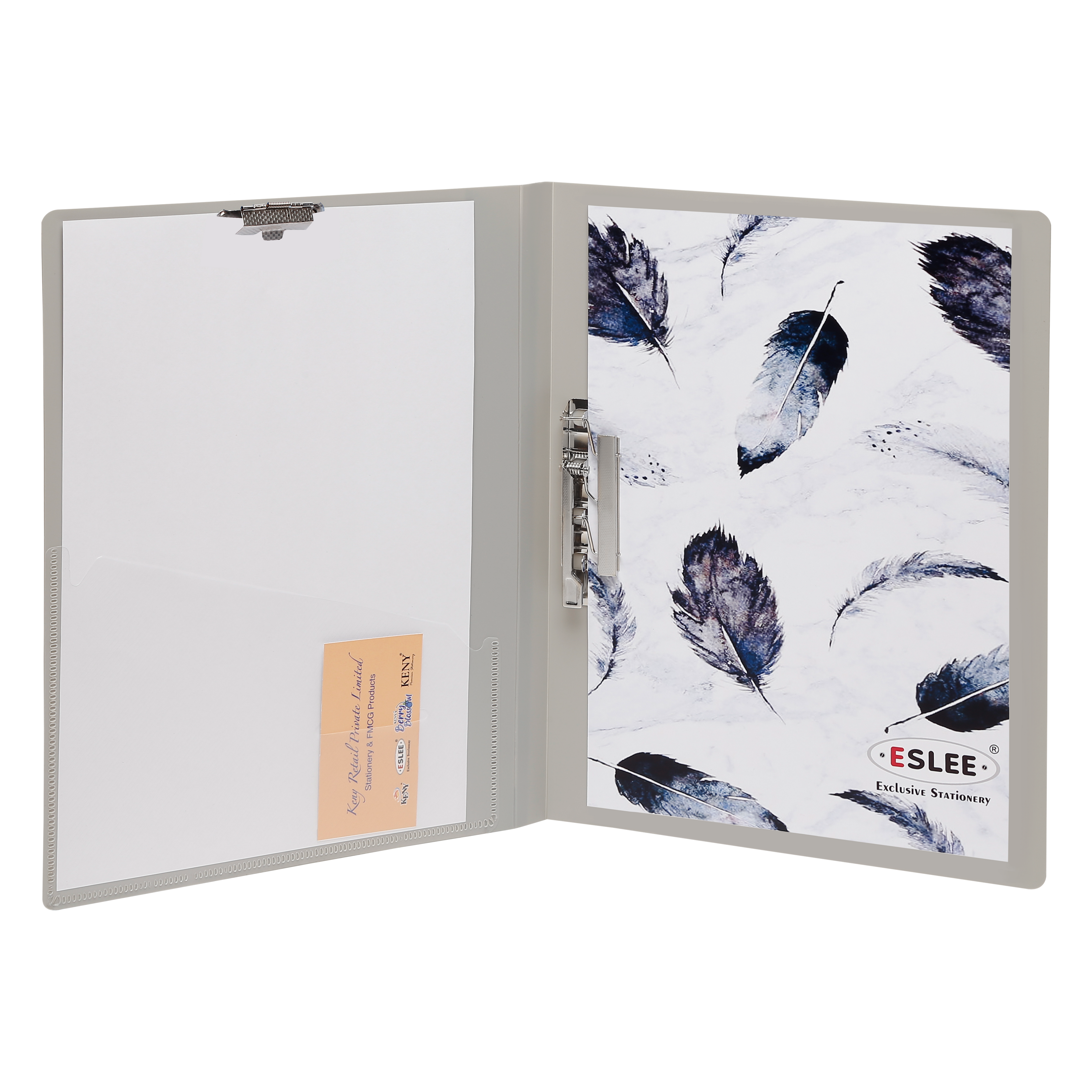 Eslee Double Clip File | Timex & Wire Clip | A4 Size