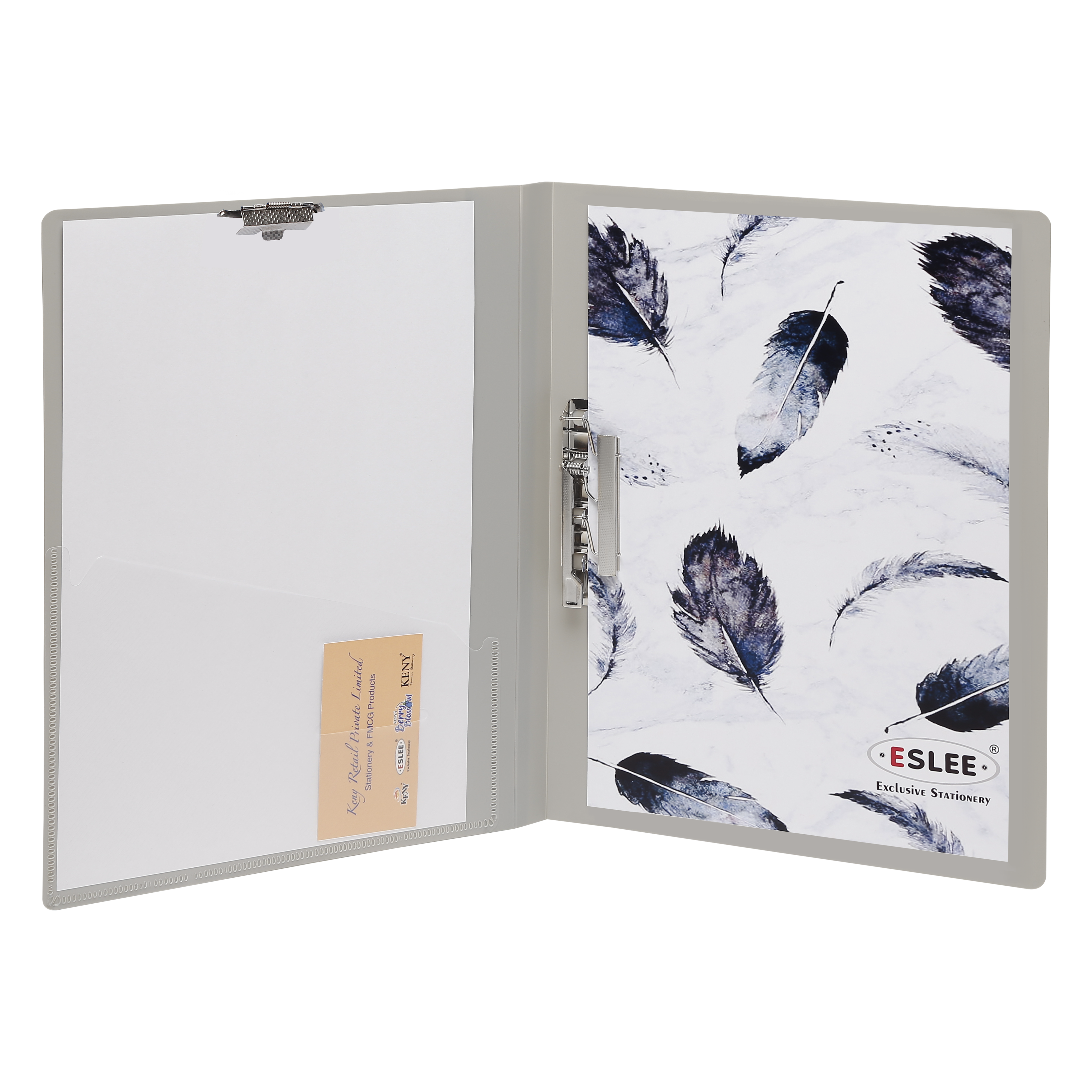 Eslee Double Clip File | Timex & Wire Clip | A4 Size