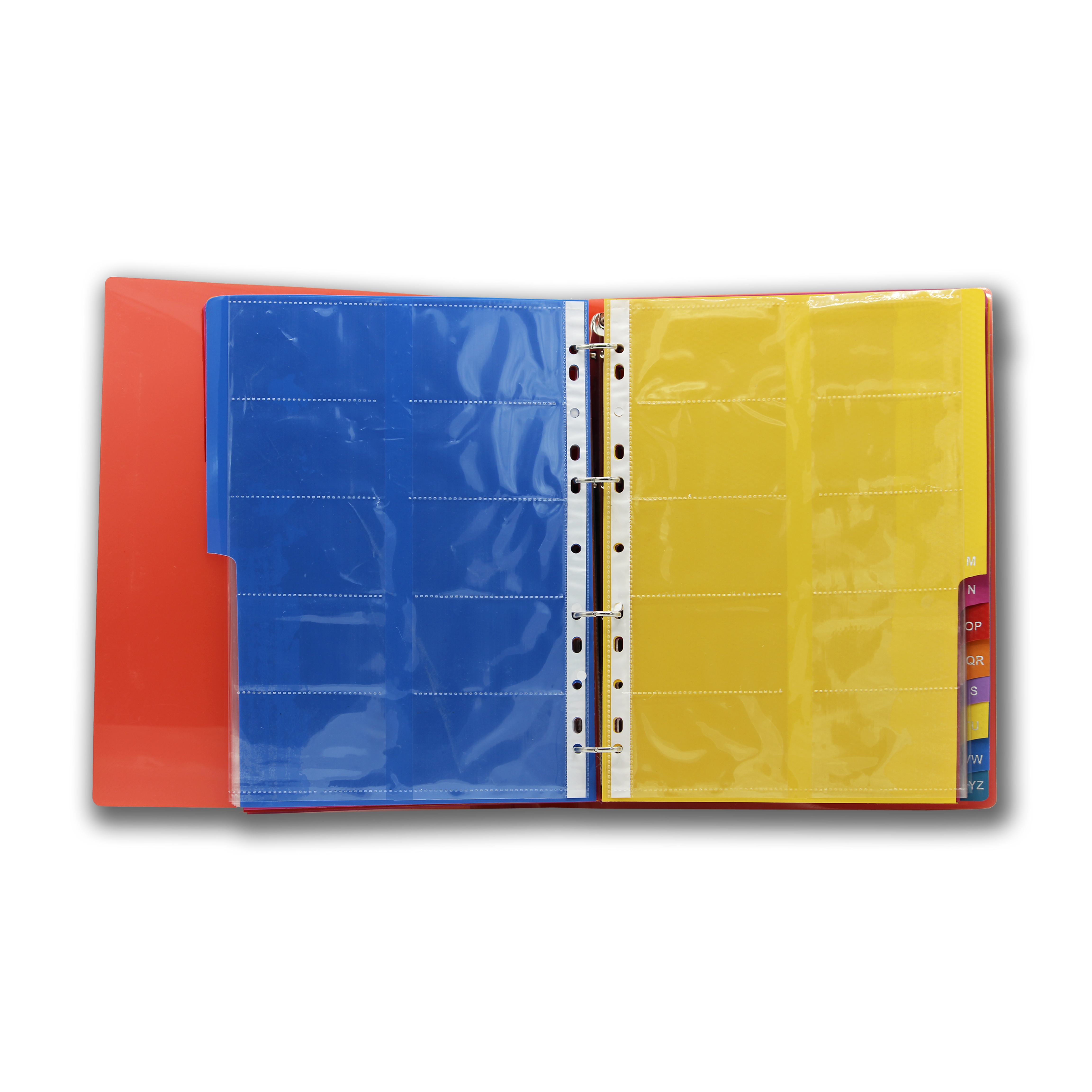 Keny Business Card Folder | 10 Cards | 800 Pockets | With Index Set & Box