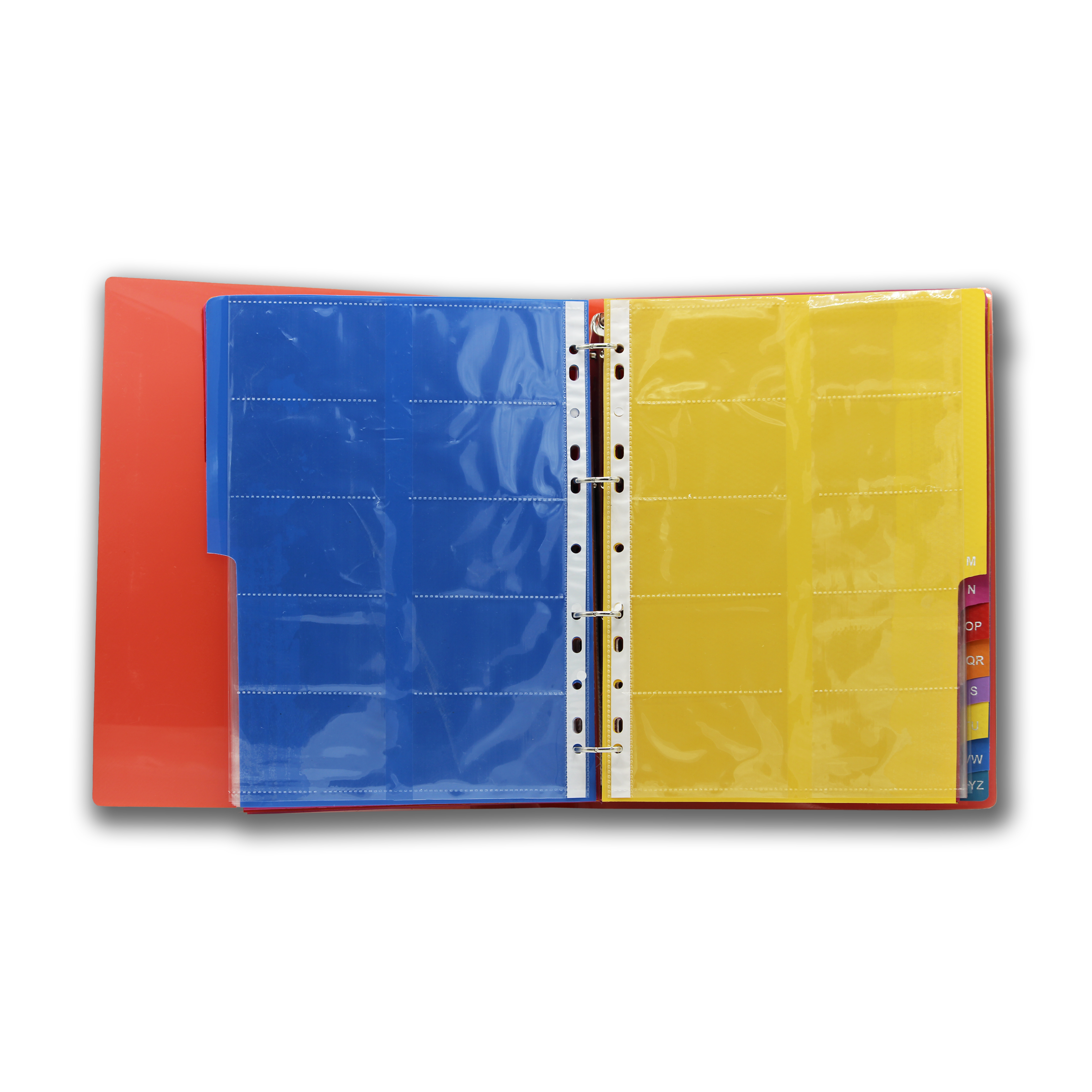 Keny Business Card Folder | 10 Card Slots | 800 Pockets With Index Set