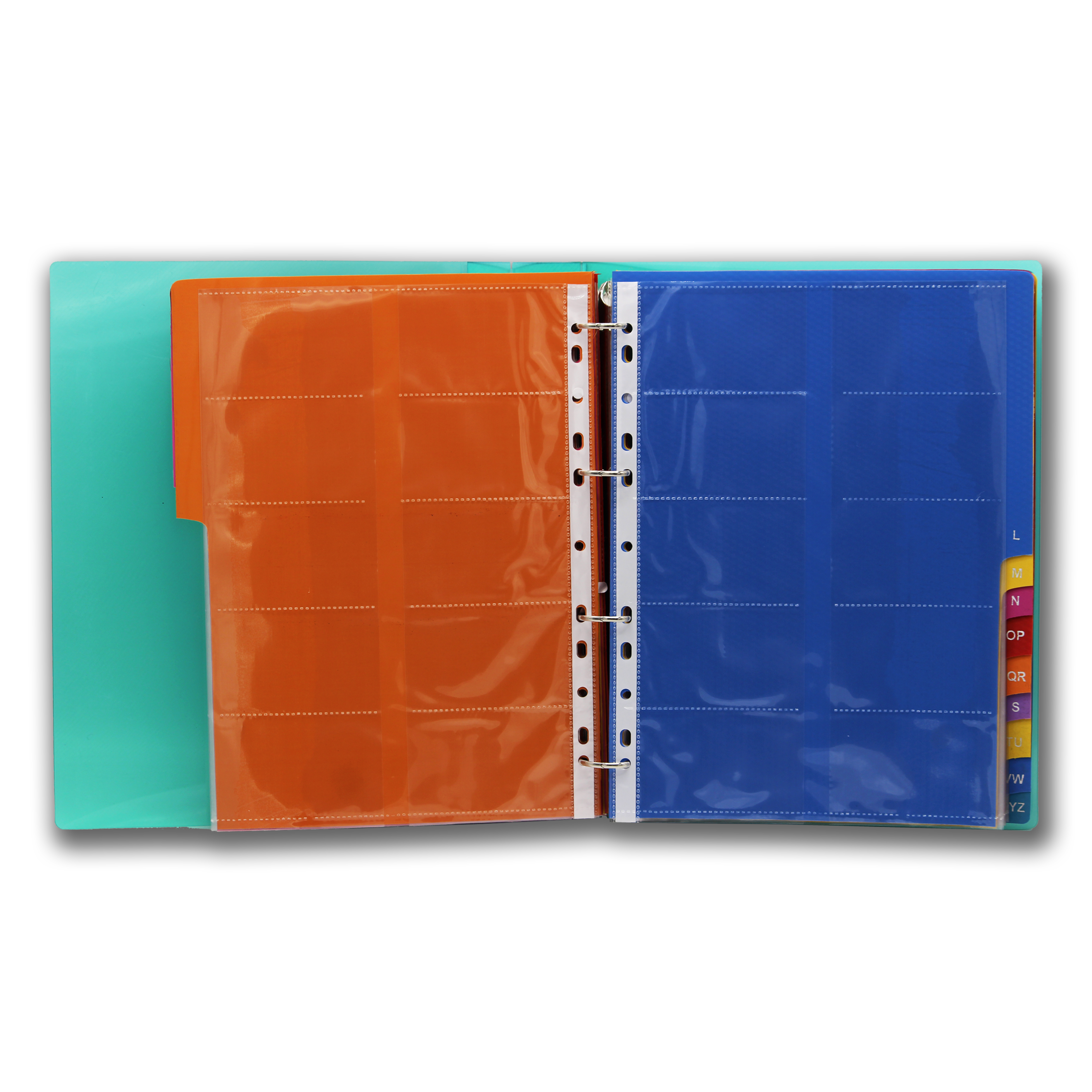 Keny Business Card Folder | 10 Card Slots | 800 Pockets With Index Set