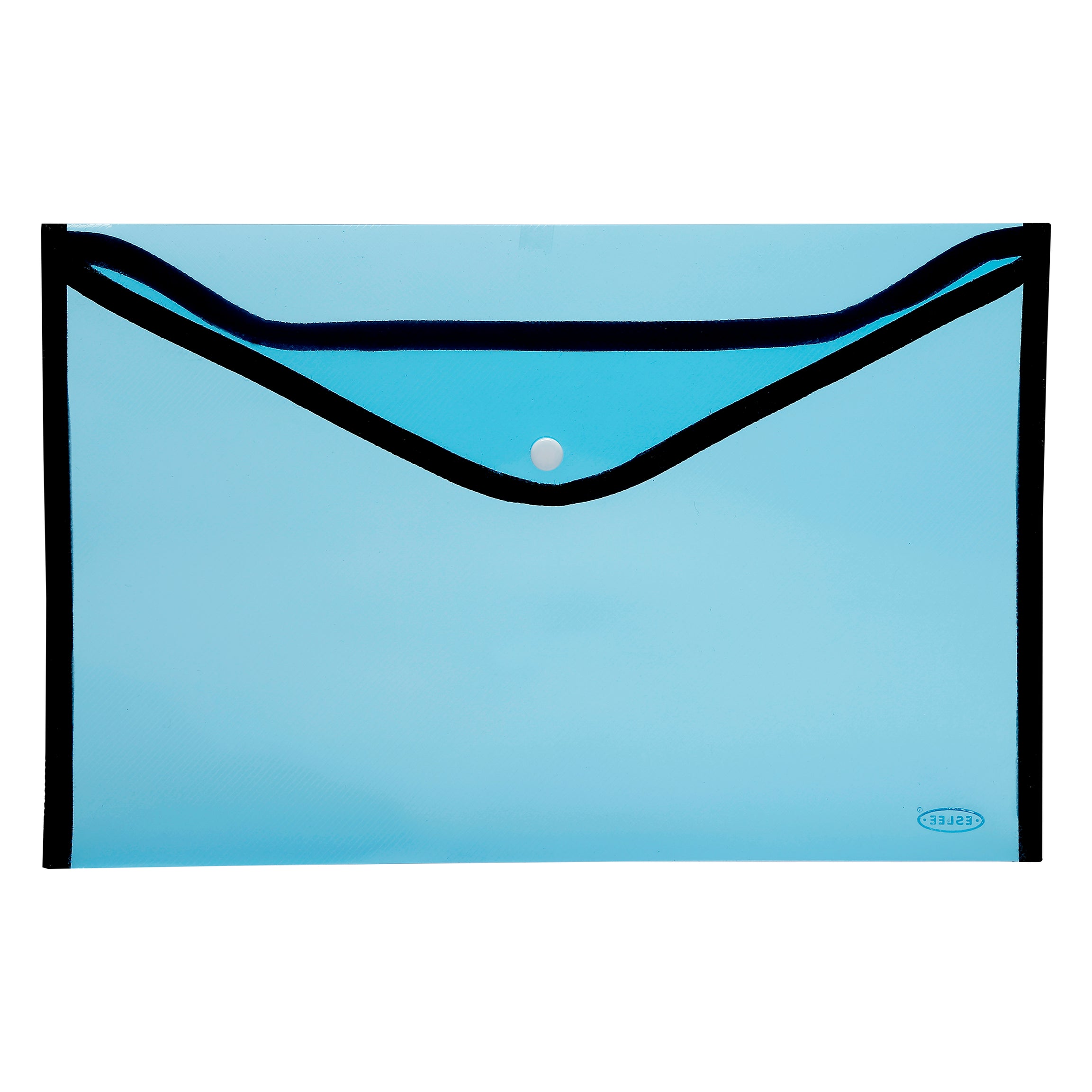 Eslee Crossline Envelope File | With Stitch Border | A4 Size