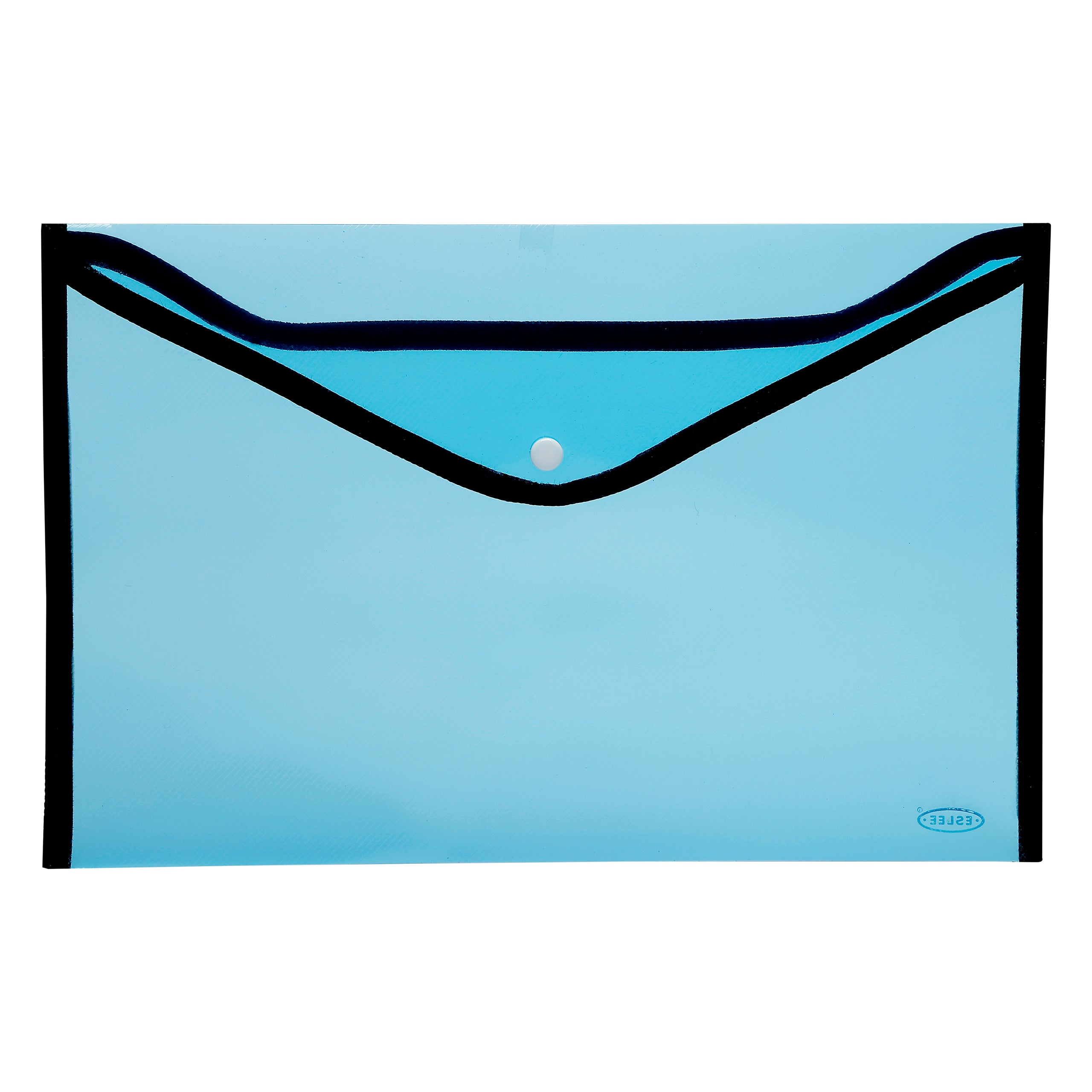 Eslee Crossline Envelope File | With Stitch Border | A4 Size