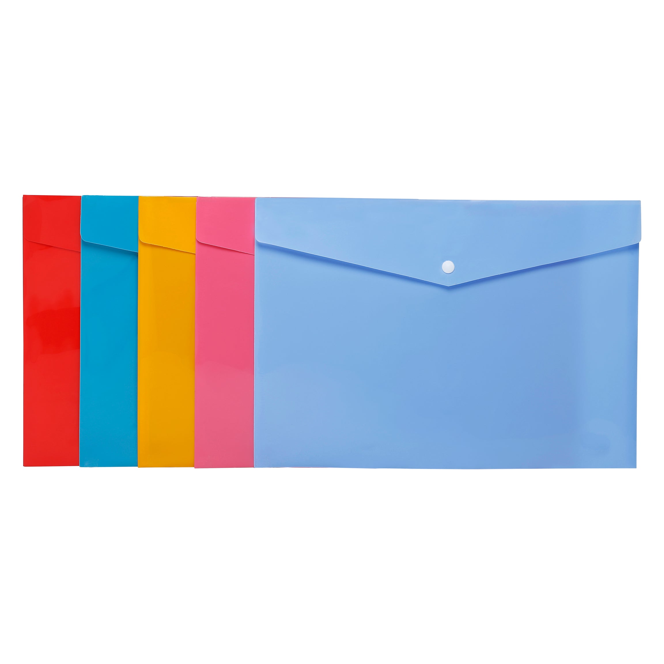 Eslee Rainbow Envelope File | FC Size | Pack of 10