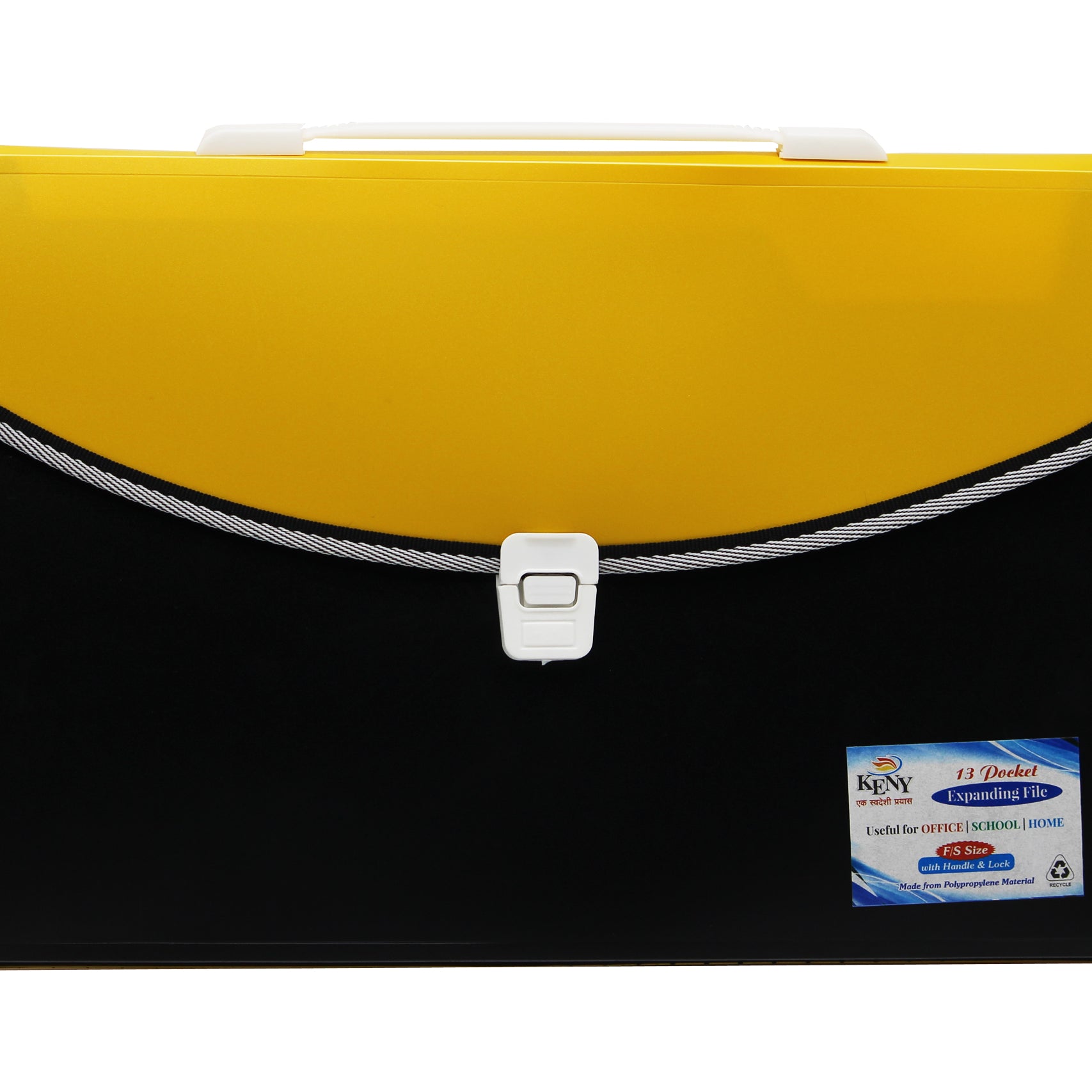 Keny Expanding File | Piano File with 13 Pockets | FC Size