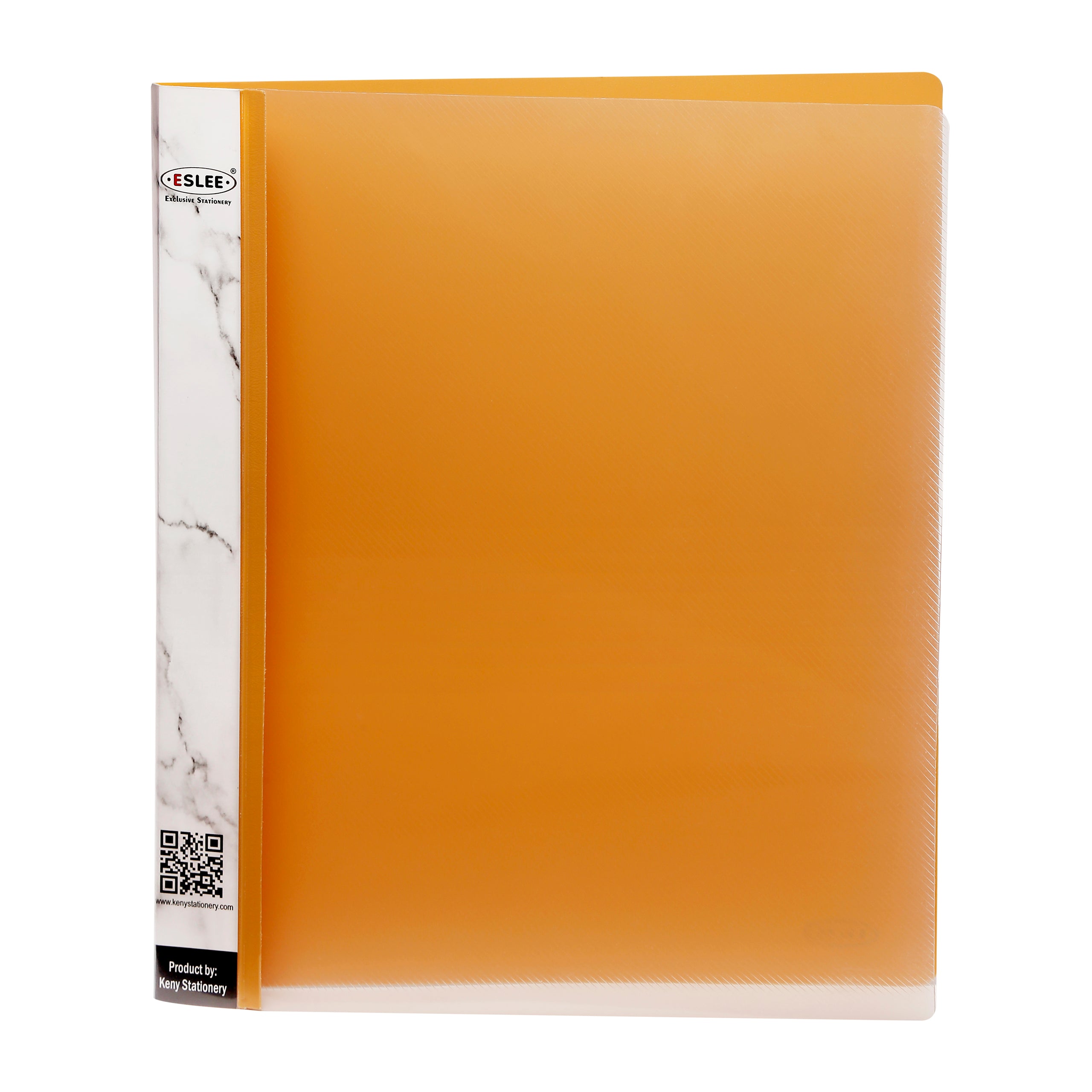 Eslee Subject File with Transparent Cover & Fastener Clip | FC Size