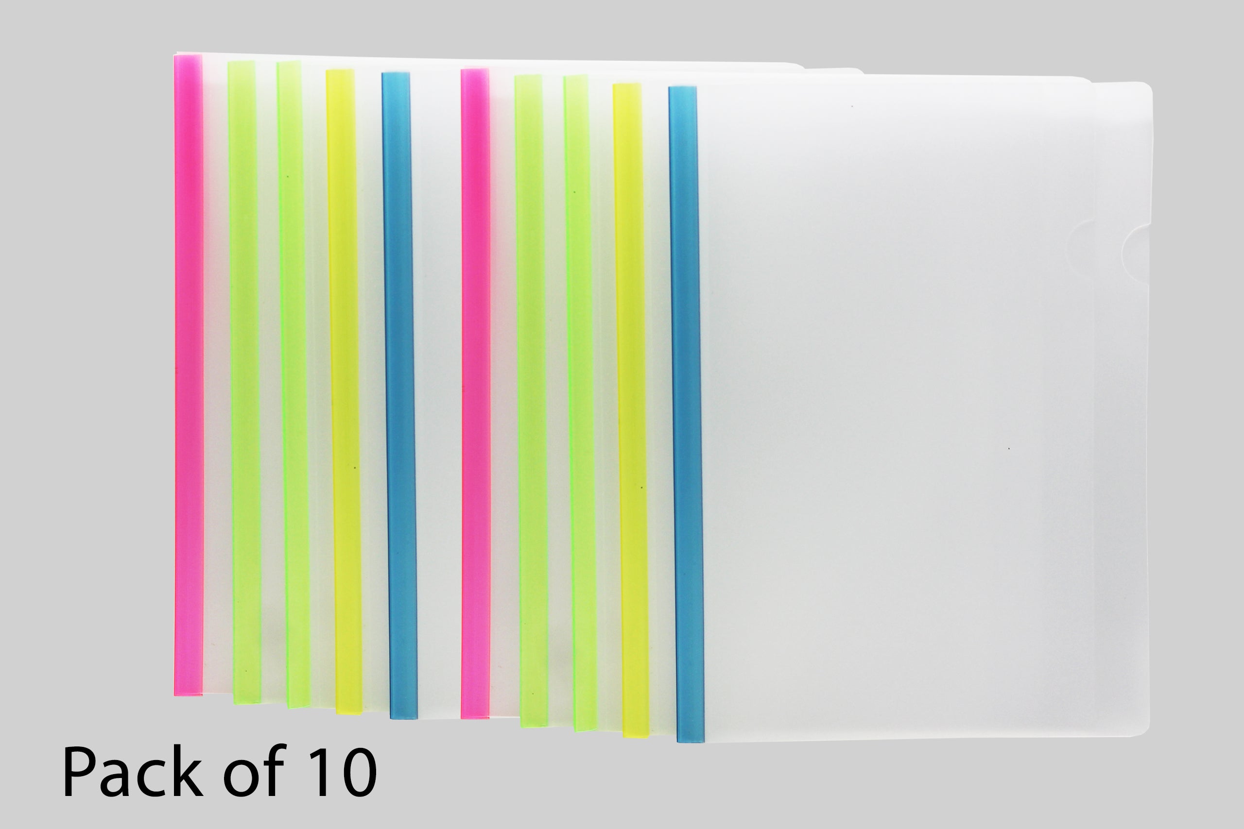 Keny Suede Strip File | Report Cover | A4 Size | Pack of 12