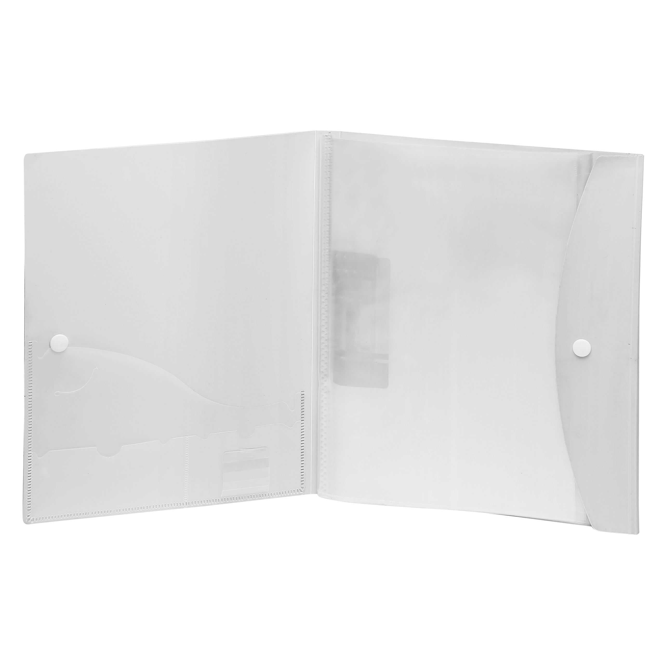 Eslee  Multi-utility Trasparent Display File | 40 Pockets | A4 Size