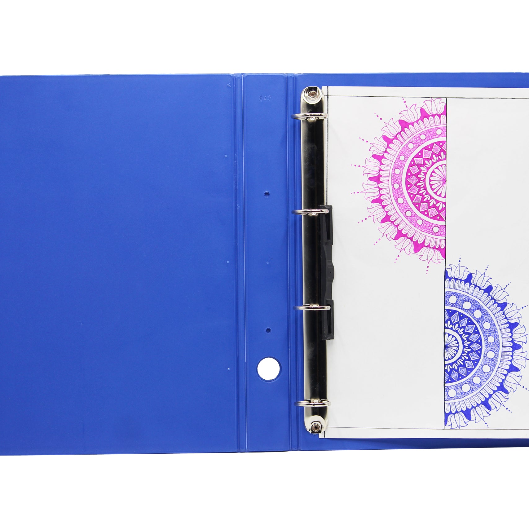 Keny Moulded Ring Binder File | 4D 25 mm Clip | Heavy-Duty File | A4 Size