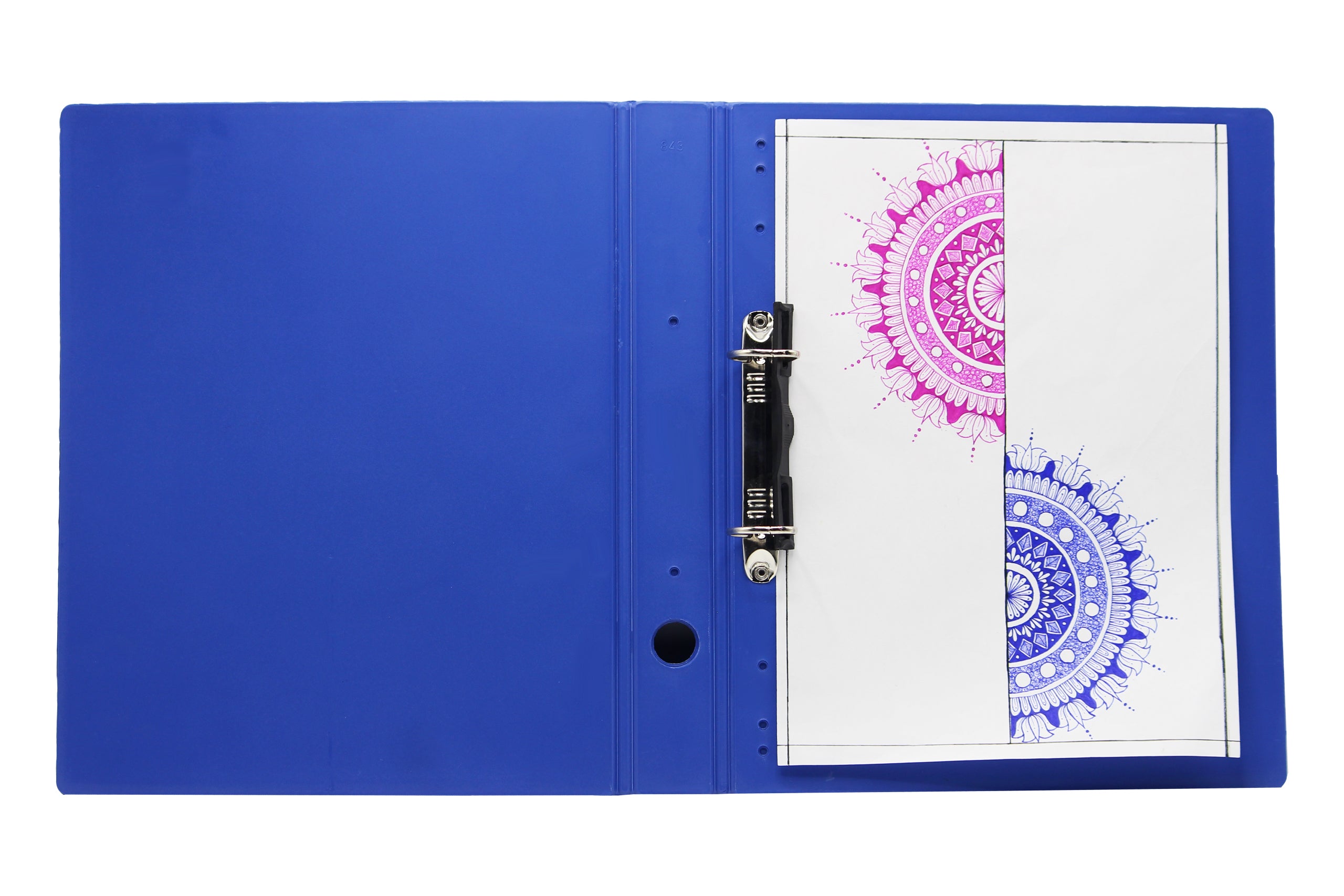 Keny Moulded Ring Binder File | 2D 25 mm Clip | Heavy-Duty File | A4 Size