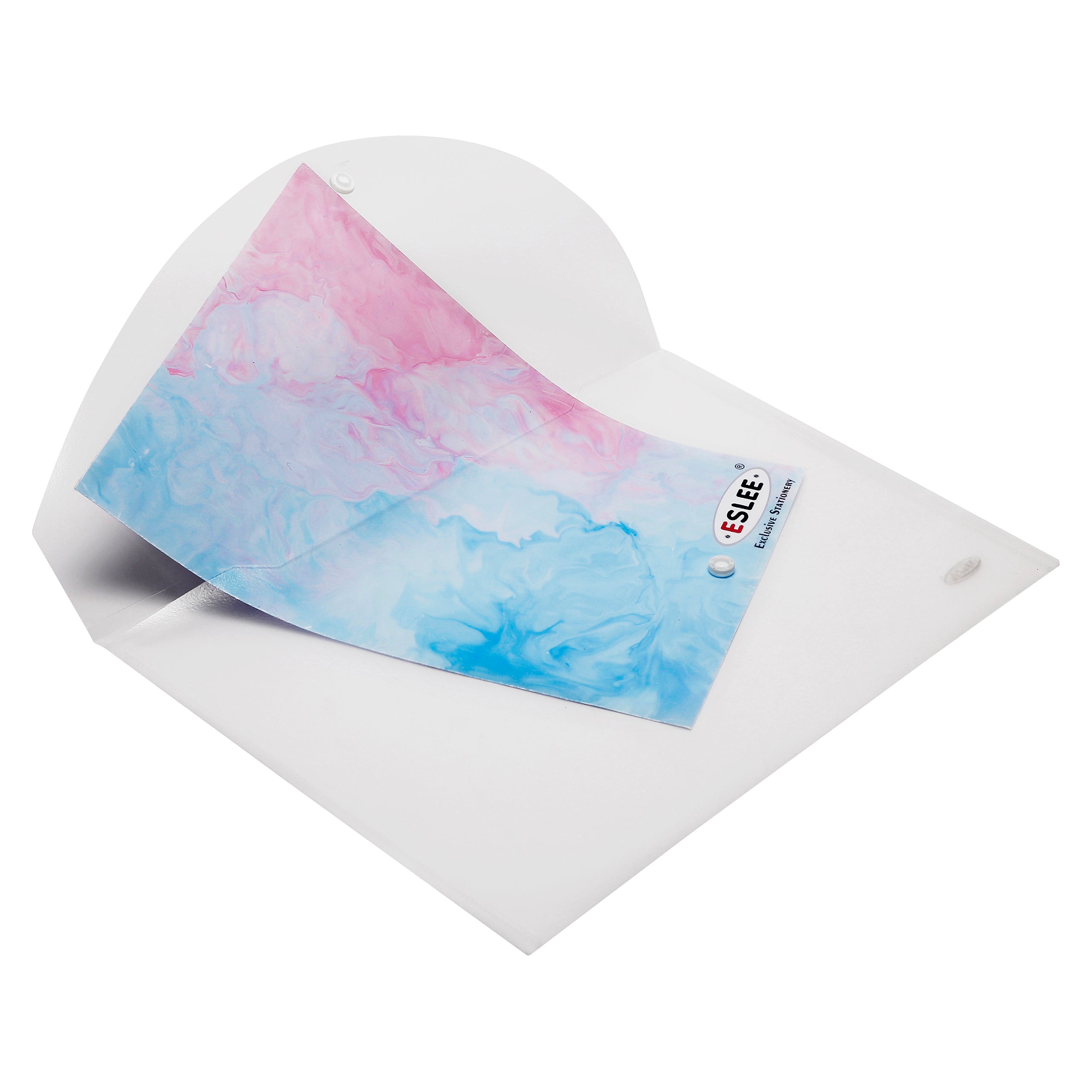 Eslee Transparent Envelope File | FC Size | Pack of 10