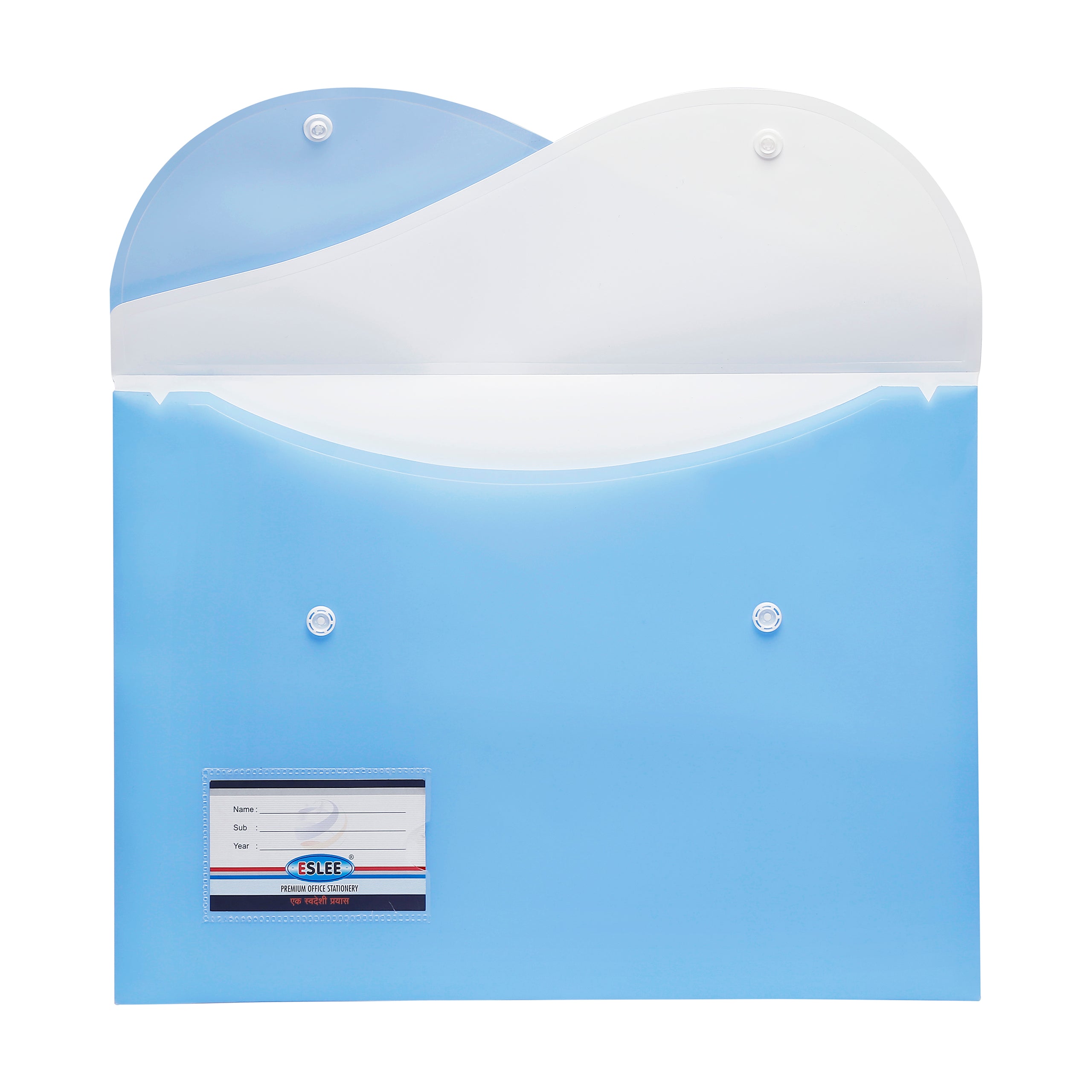 Eslee Envelope File | With Dual Pocket | FC Size | Pack of 10