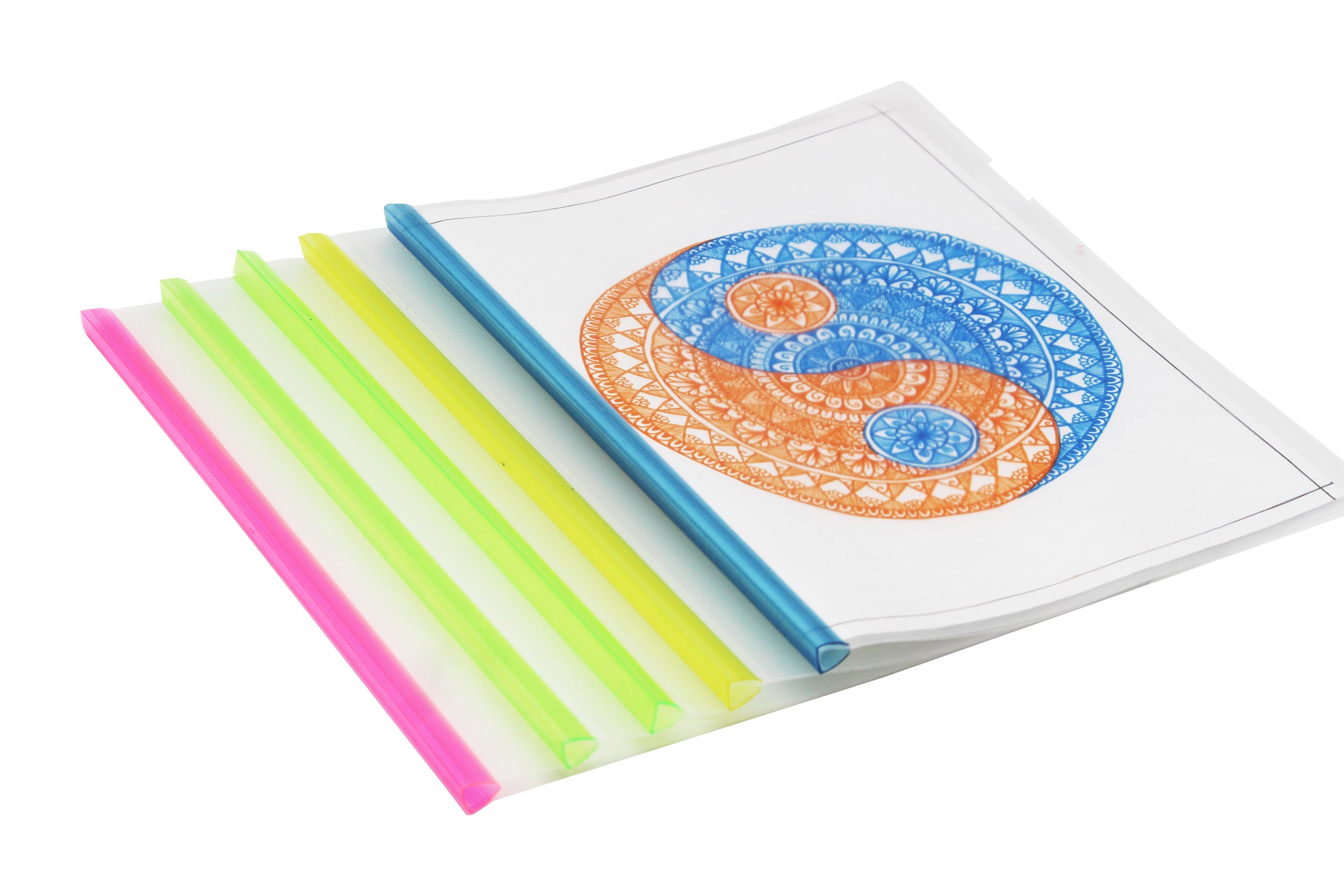 Keny Suede Strip File | Report Cover | A4 Size | Pack of 12