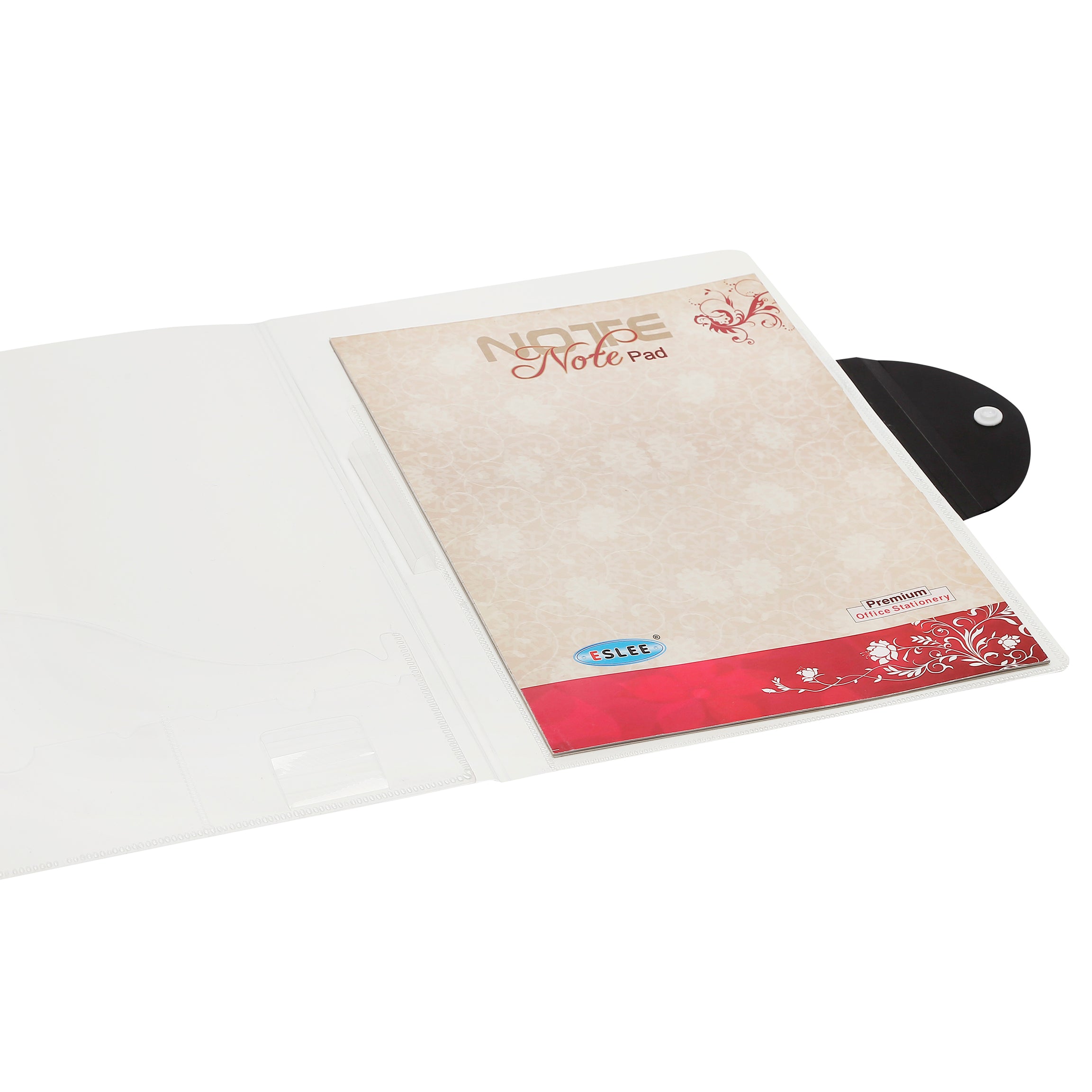 Eslee Rainbow Conference File | Pad & Button Flap | A4 Size