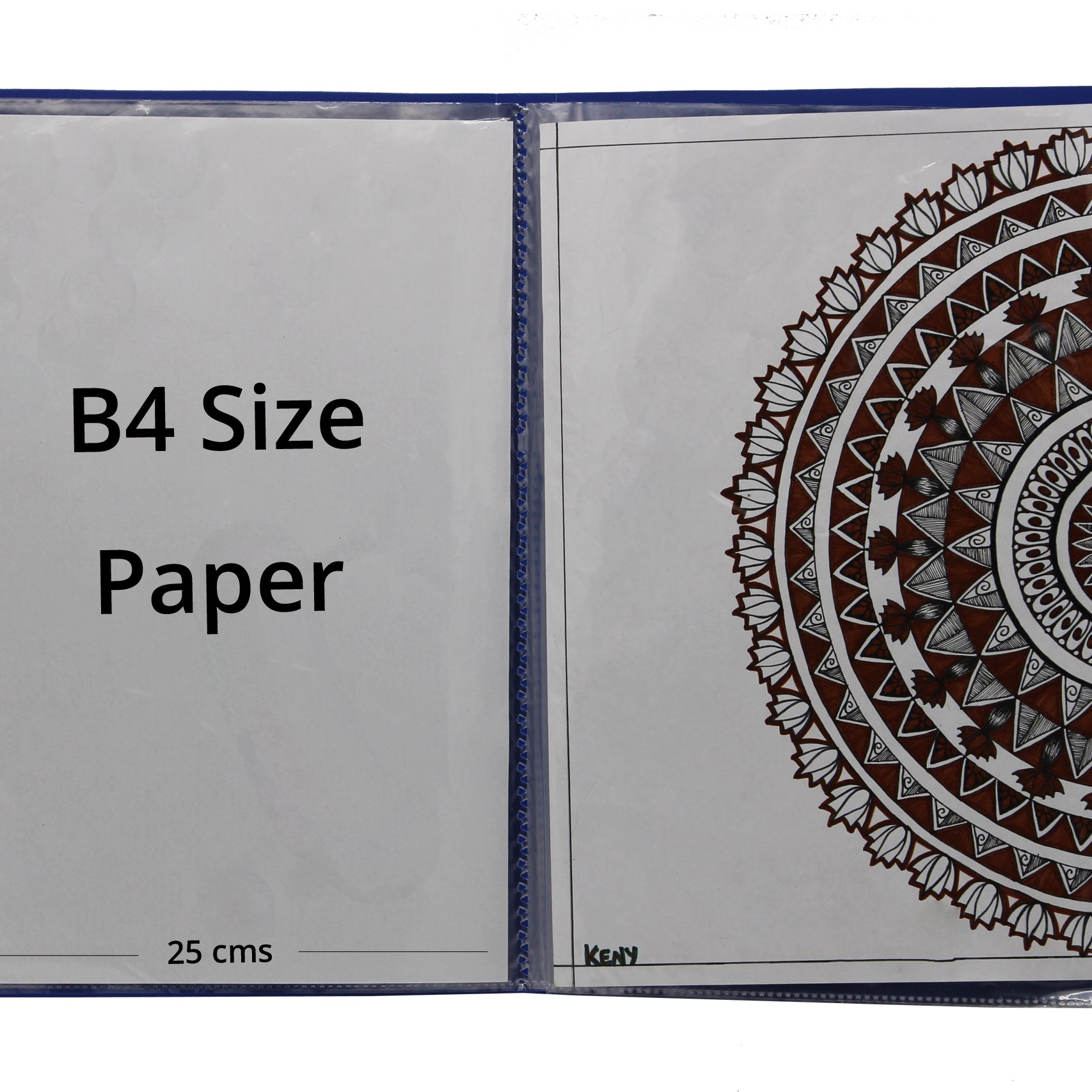 Keny Display File | 10 Pockets | B4 Size