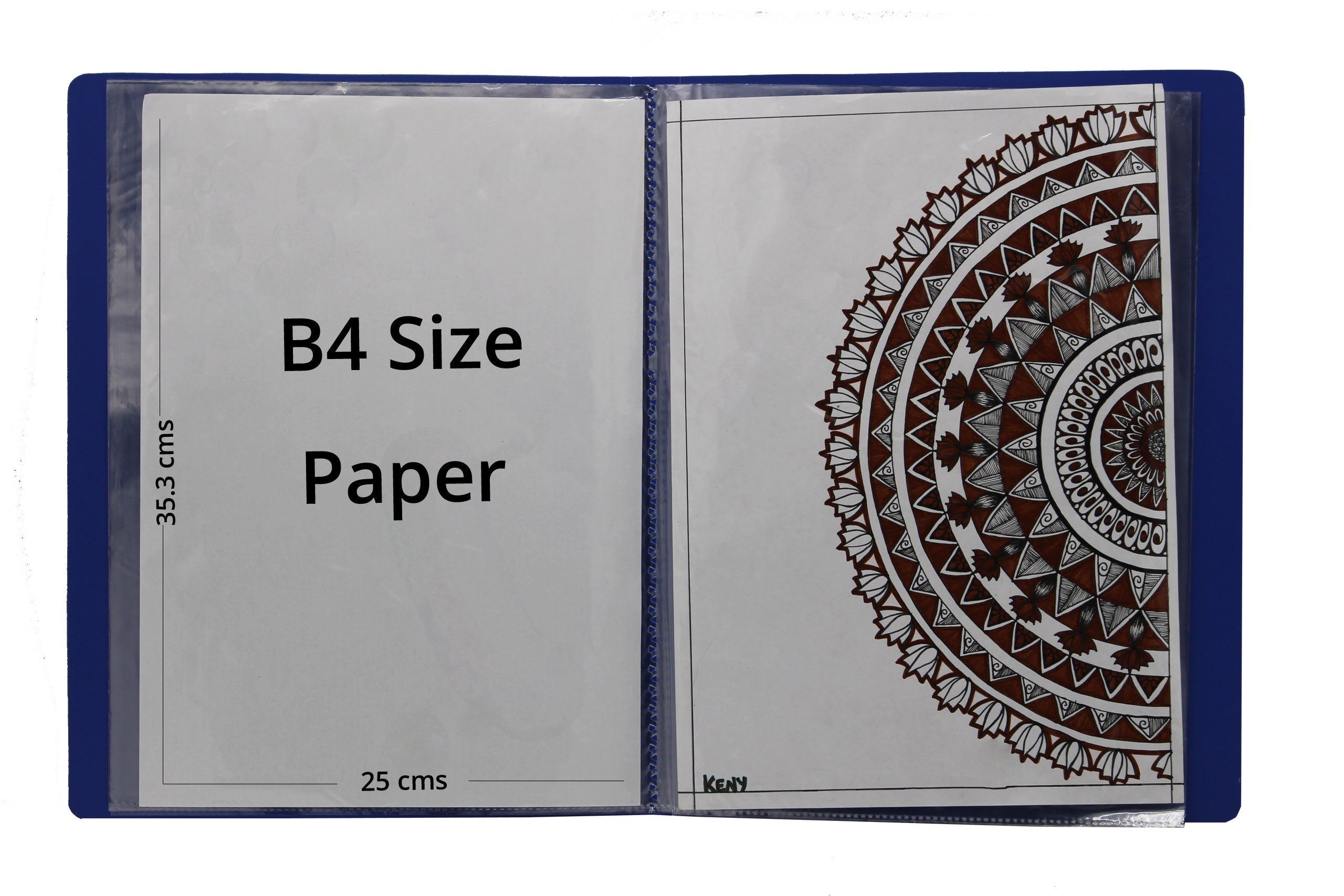 Keny Display File | 20 Pockets | B4 Size