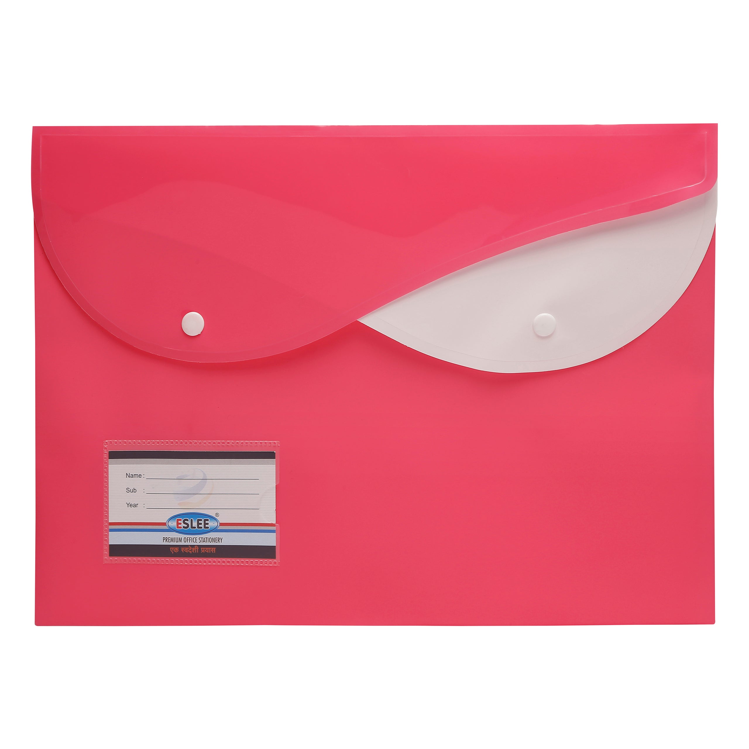 Eslee Envelope File | With Dual Pocket | FC Size | Pack of 10